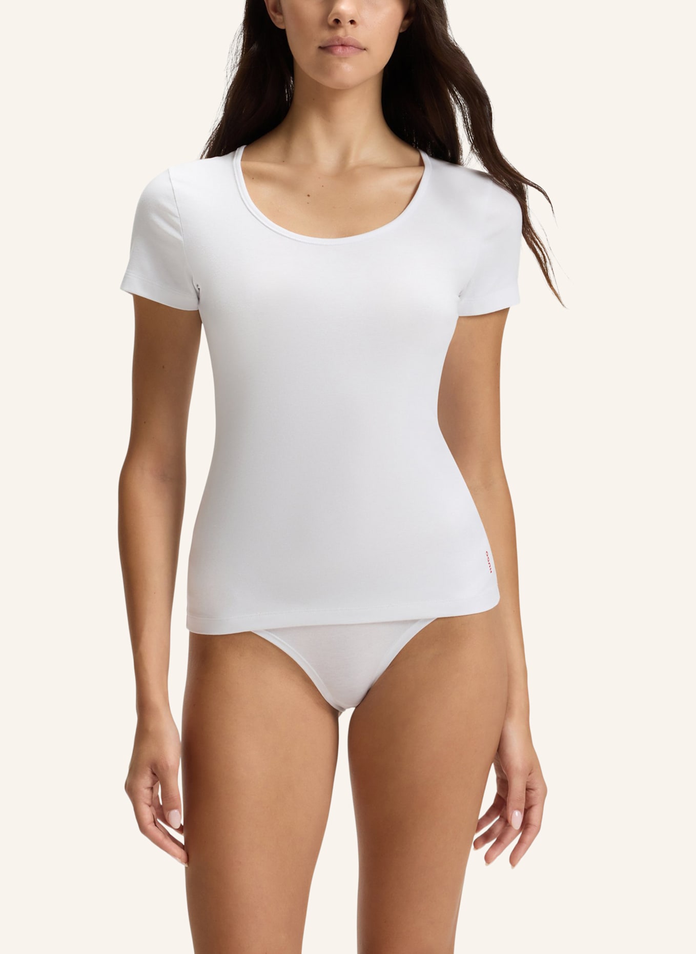 HUGO Unterwäsche Top TWIN T-SHIRT RN Regular Fit: BLAU