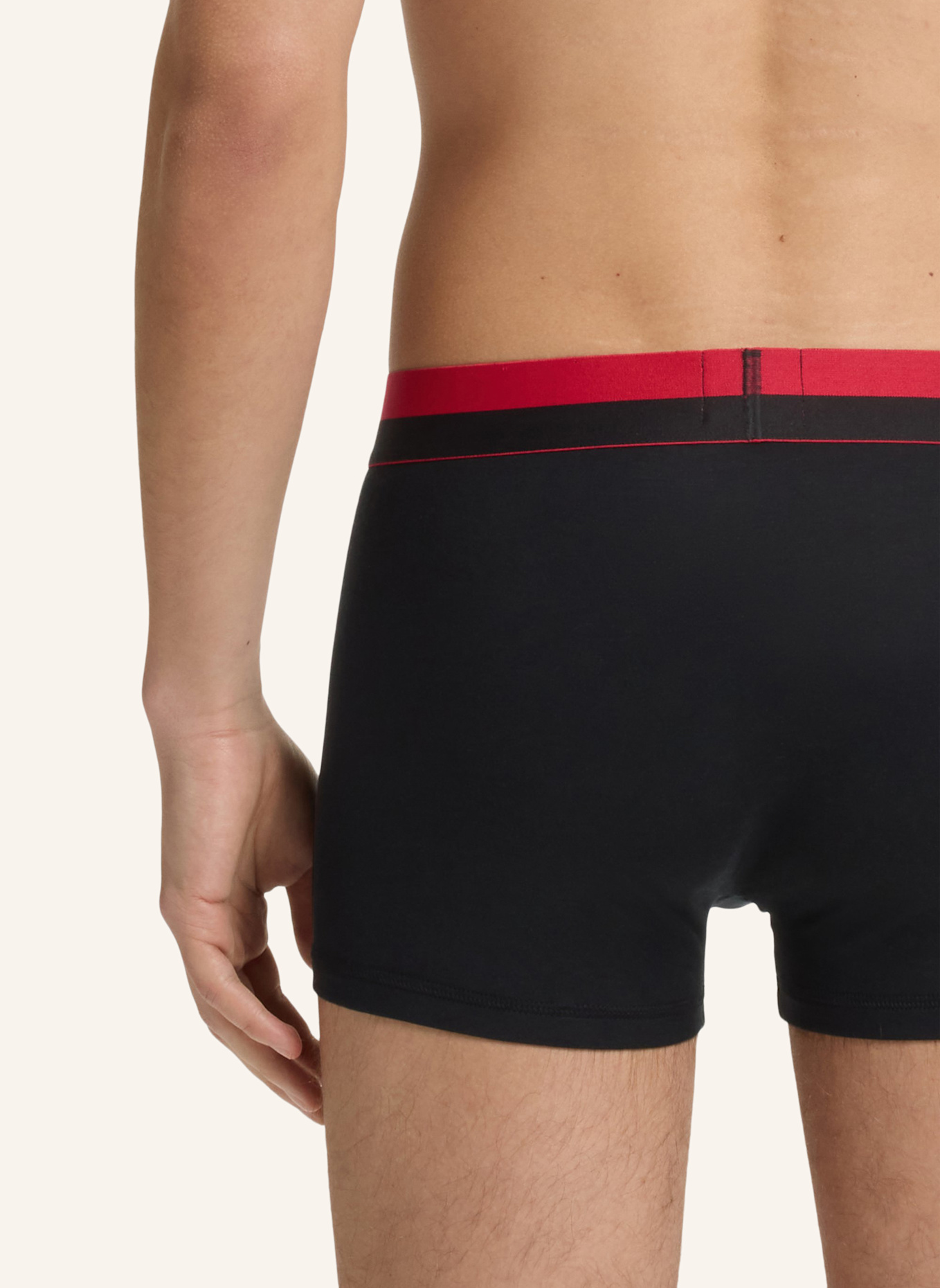 HUGO Boxershort TRUNK TR. SPLIT LOGO: SCHWARZ