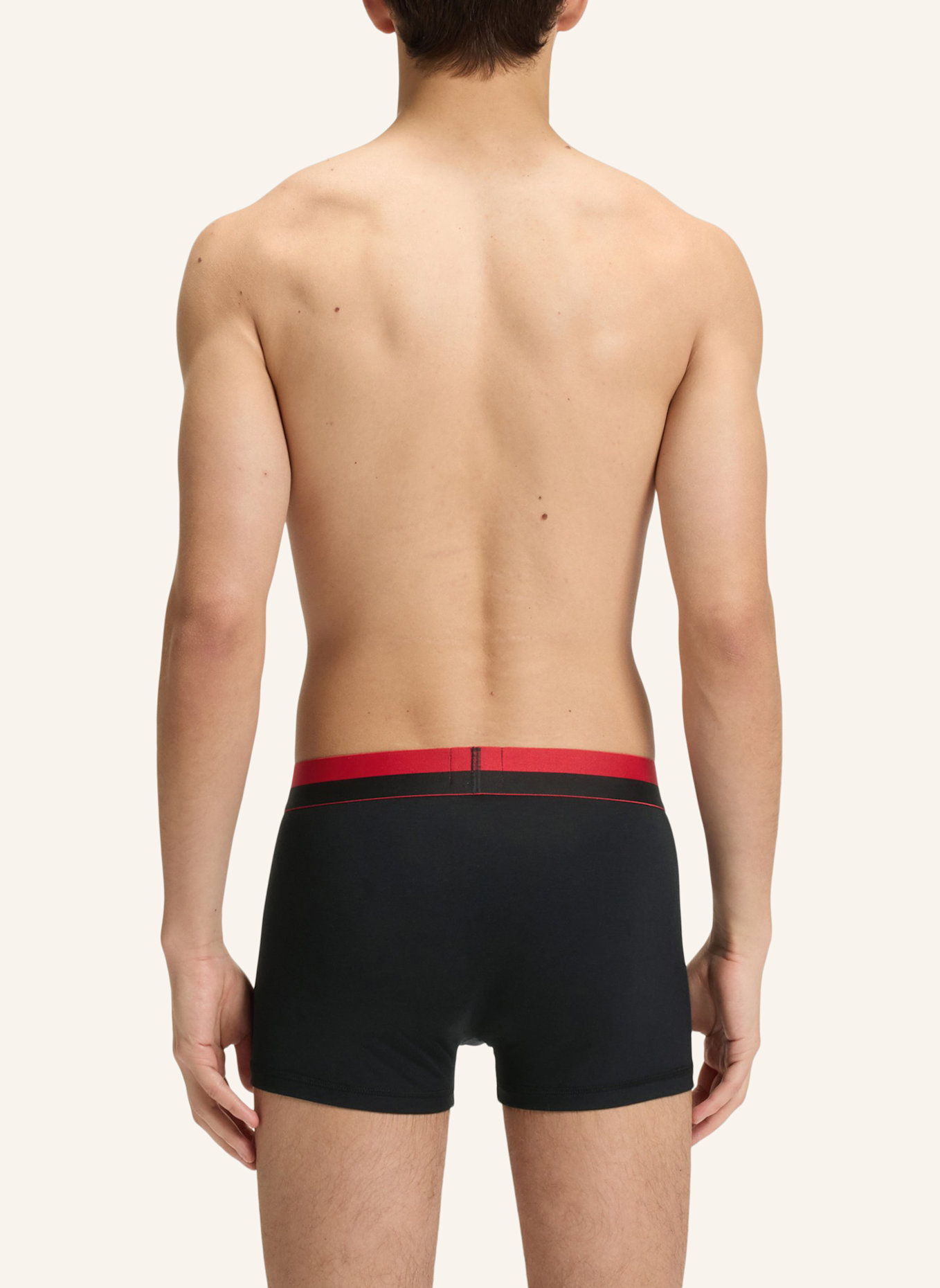HUGO Boxershort TRUNK TR. SPLIT LOGO: SCHWARZ