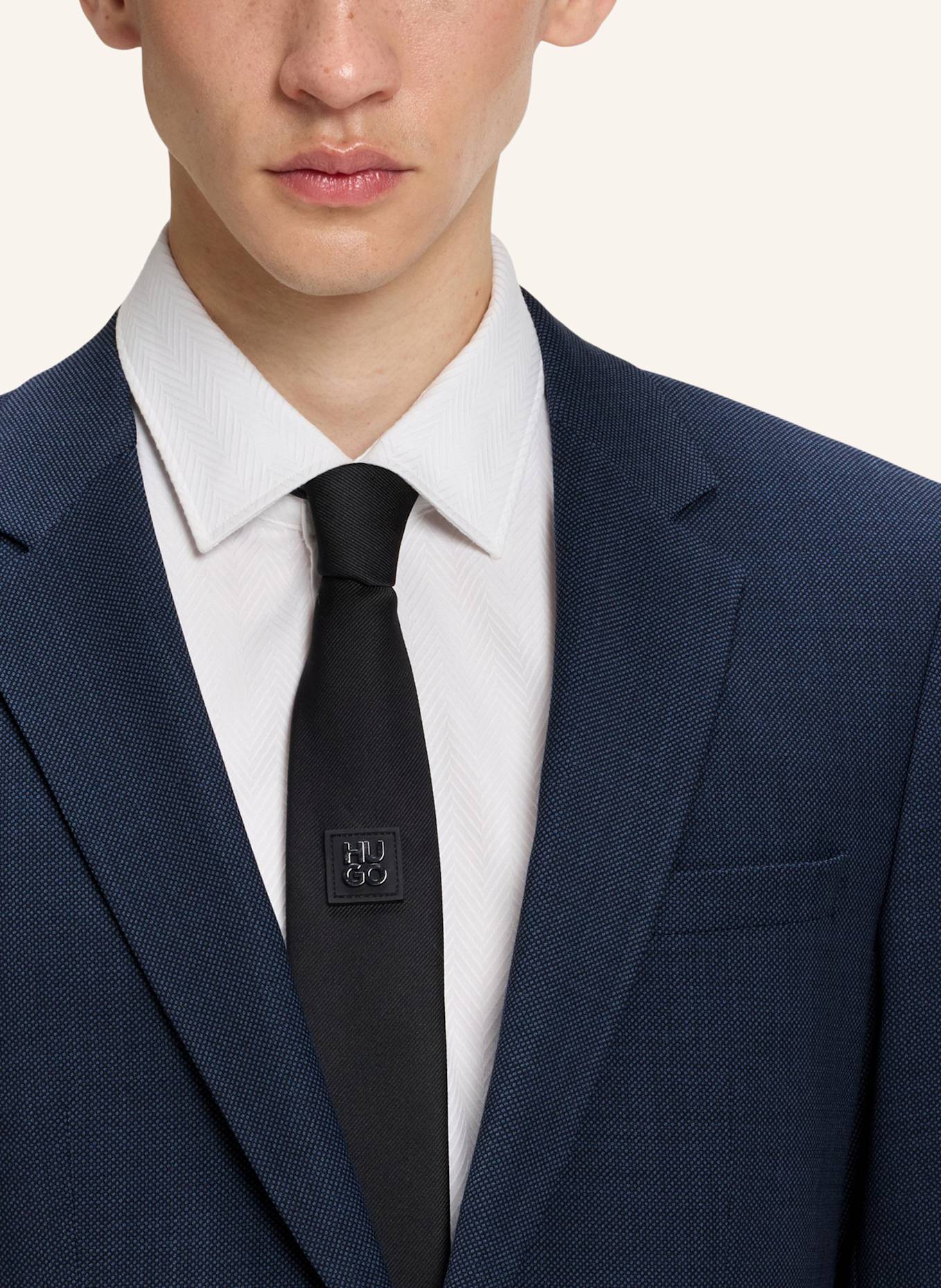 HUGO Business Anzug HENRY/GETLIN232X Slim Fit: BLAU