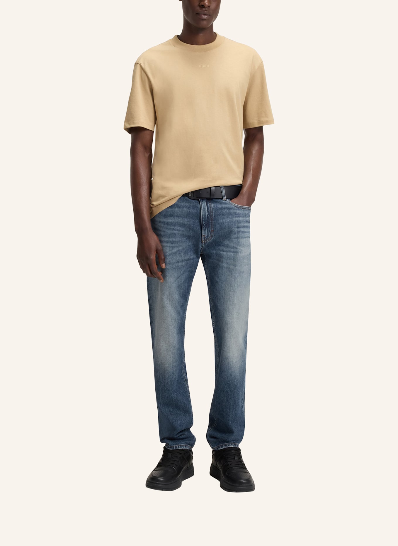 HUGO Jeans HUGO 708 Slim Fit: BLAU