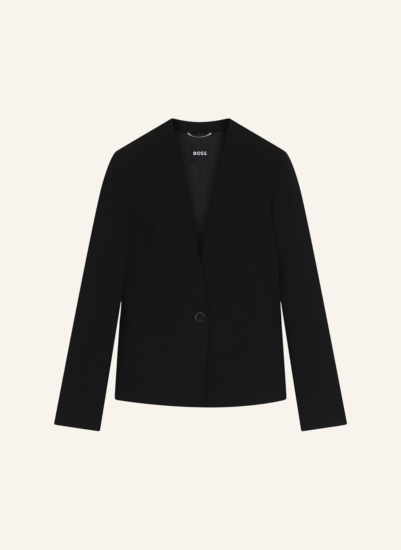 BOSS Blazer JEMMA1 Regular Fit: SCHWARZ