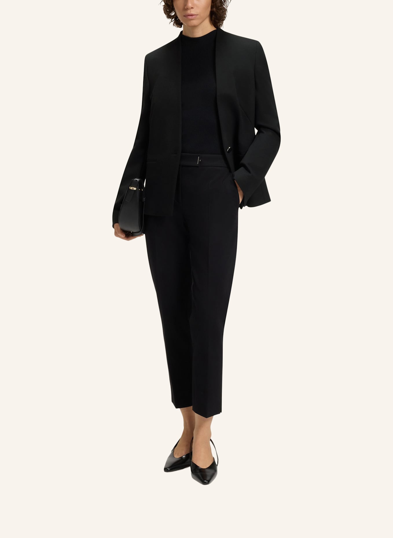 BOSS Blazer JEMMA1 Regular Fit: SCHWARZ