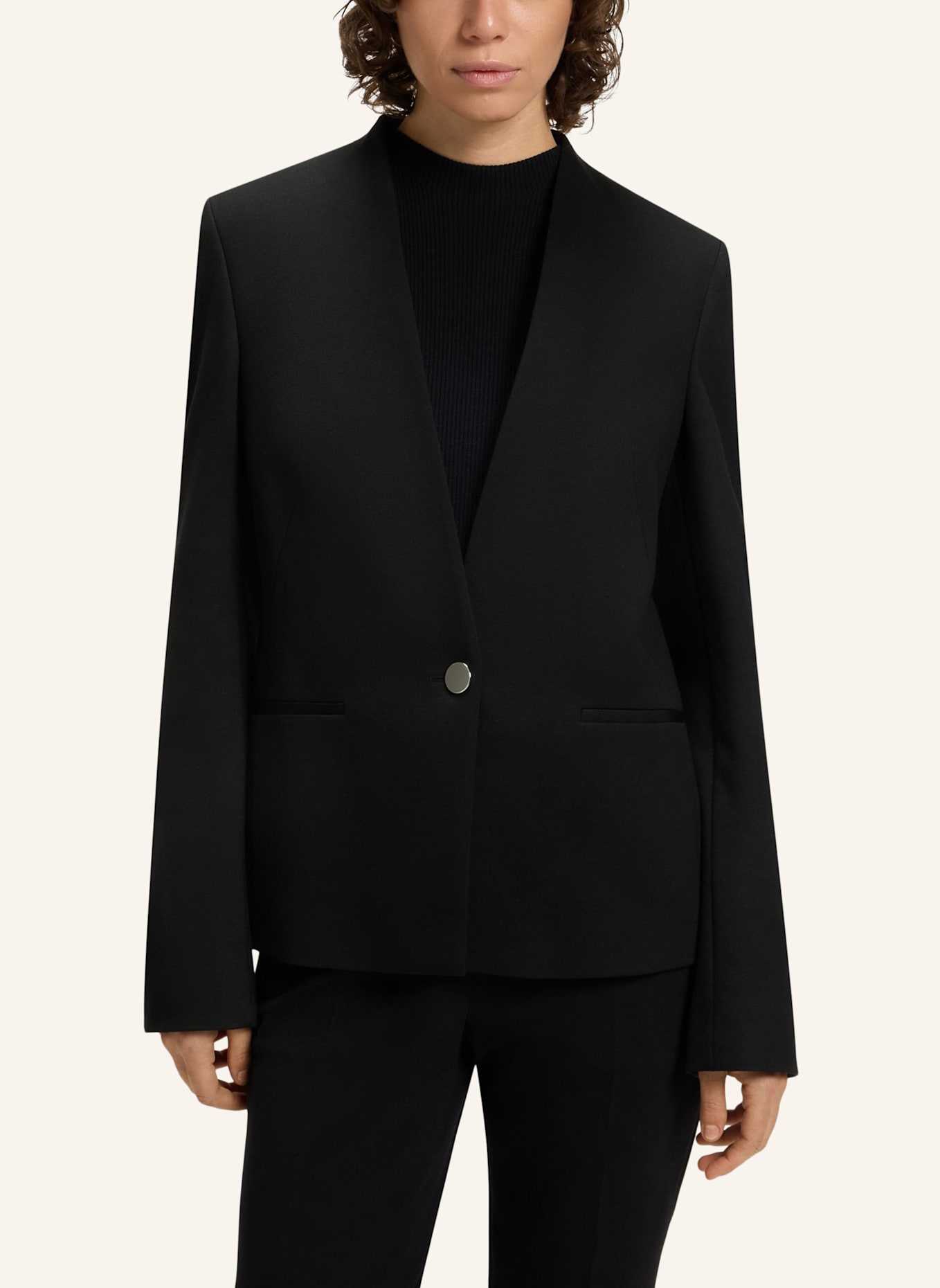 BOSS Blazer JEMMA1 Regular Fit: SCHWARZ
