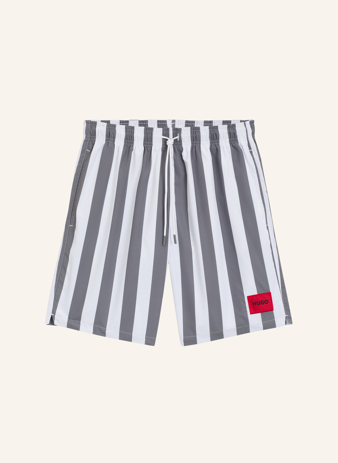HUGO Badeshort LUIS: GRAU
