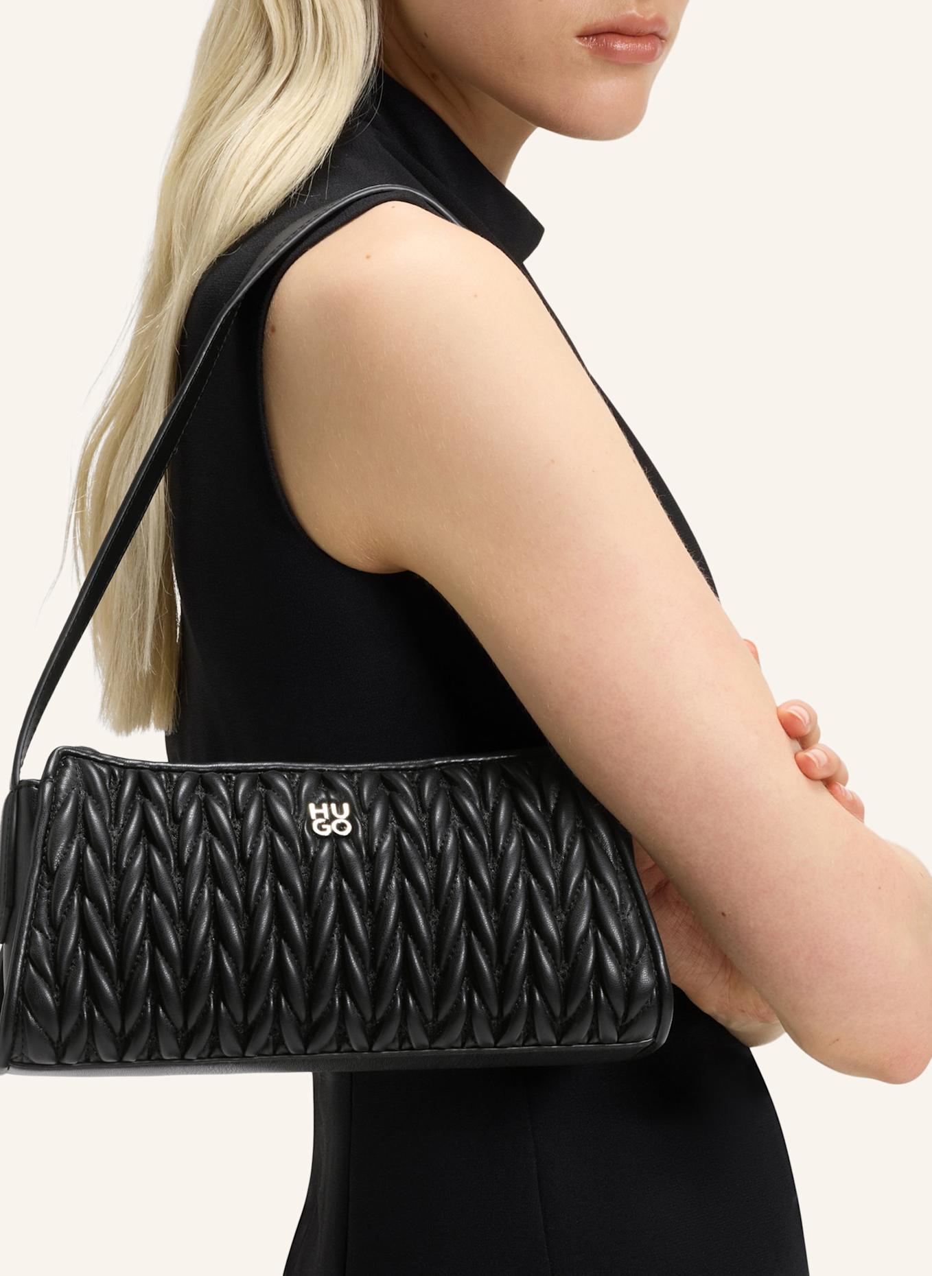 HUGO Umhängetasche CHRIS 2.0 MA_HOBO: SCHWARZ