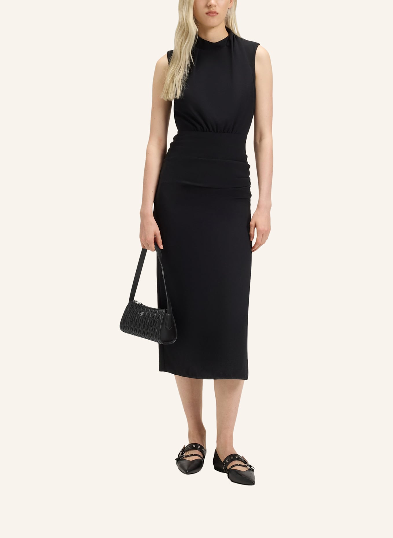 HUGO Umhängetasche CHRIS 2.0 MA_HOBO: SCHWARZ