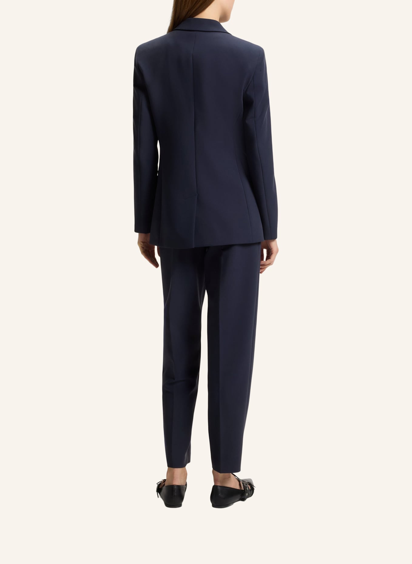 HUGO Blazer AMILEA Relaxed Fit: DUNKELBLAU