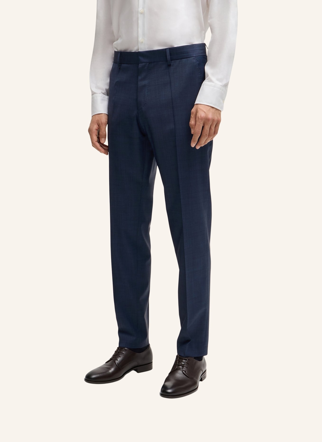 BOSS Business Anzug H-HUGE-2PCS-224 Slim Fit: HELLBLAU