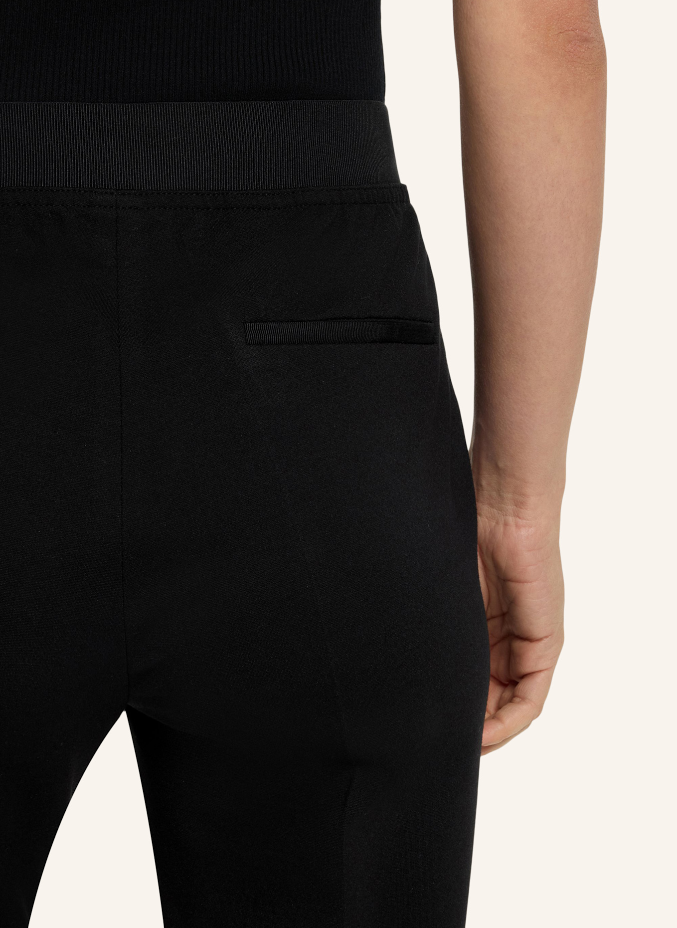 BOSS Business Hose TAPRIA-CROP Slim Fit: SCHWARZ