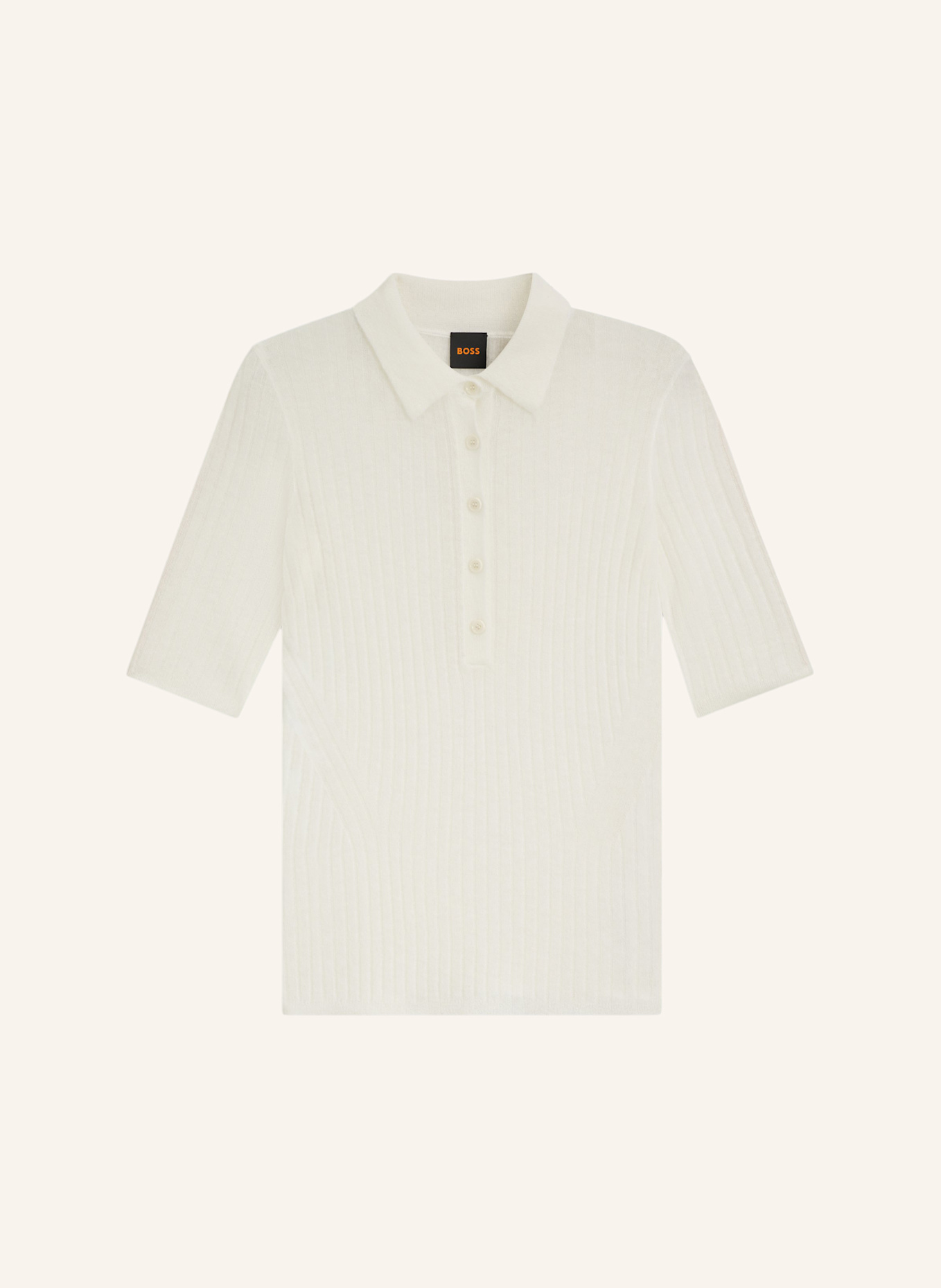 BOSS Pullover C_FUGANO Slim Fit: WEISS