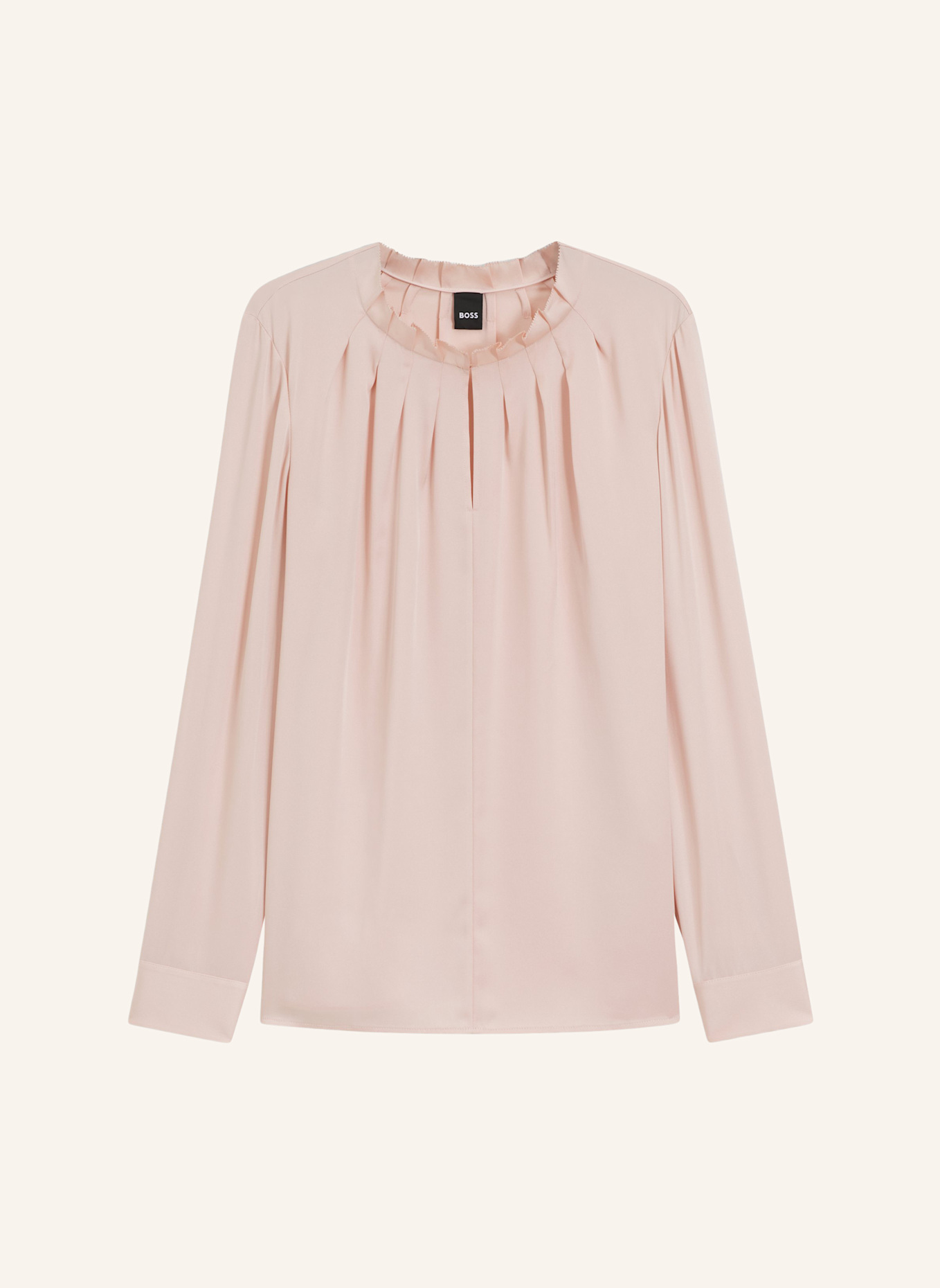 BOSS Business Bluse BANORAH1 Regular Fit: LILA
