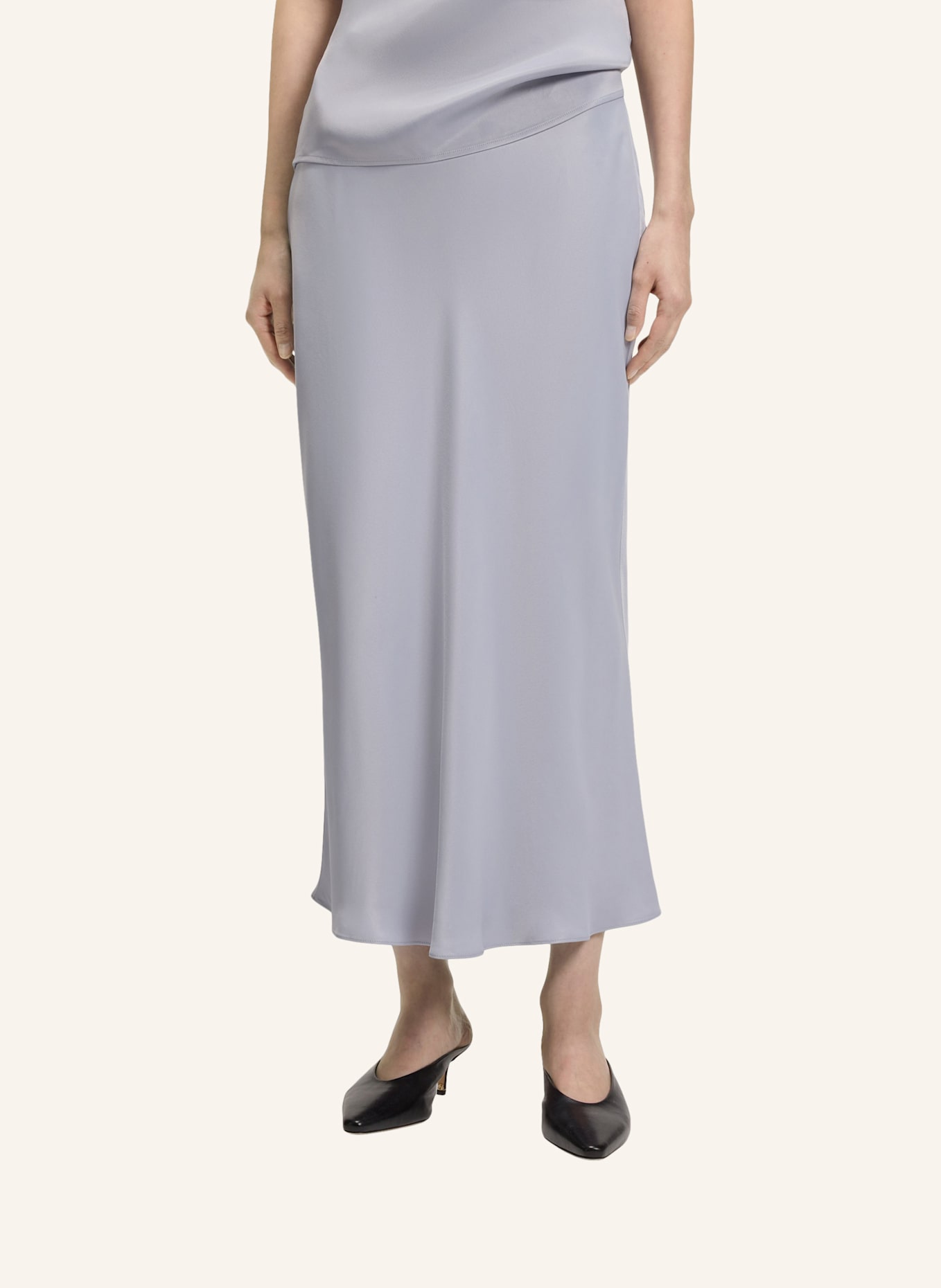 BOSS A-Linien-Rock VESATIE3 Regular Fit: HELLGRAU