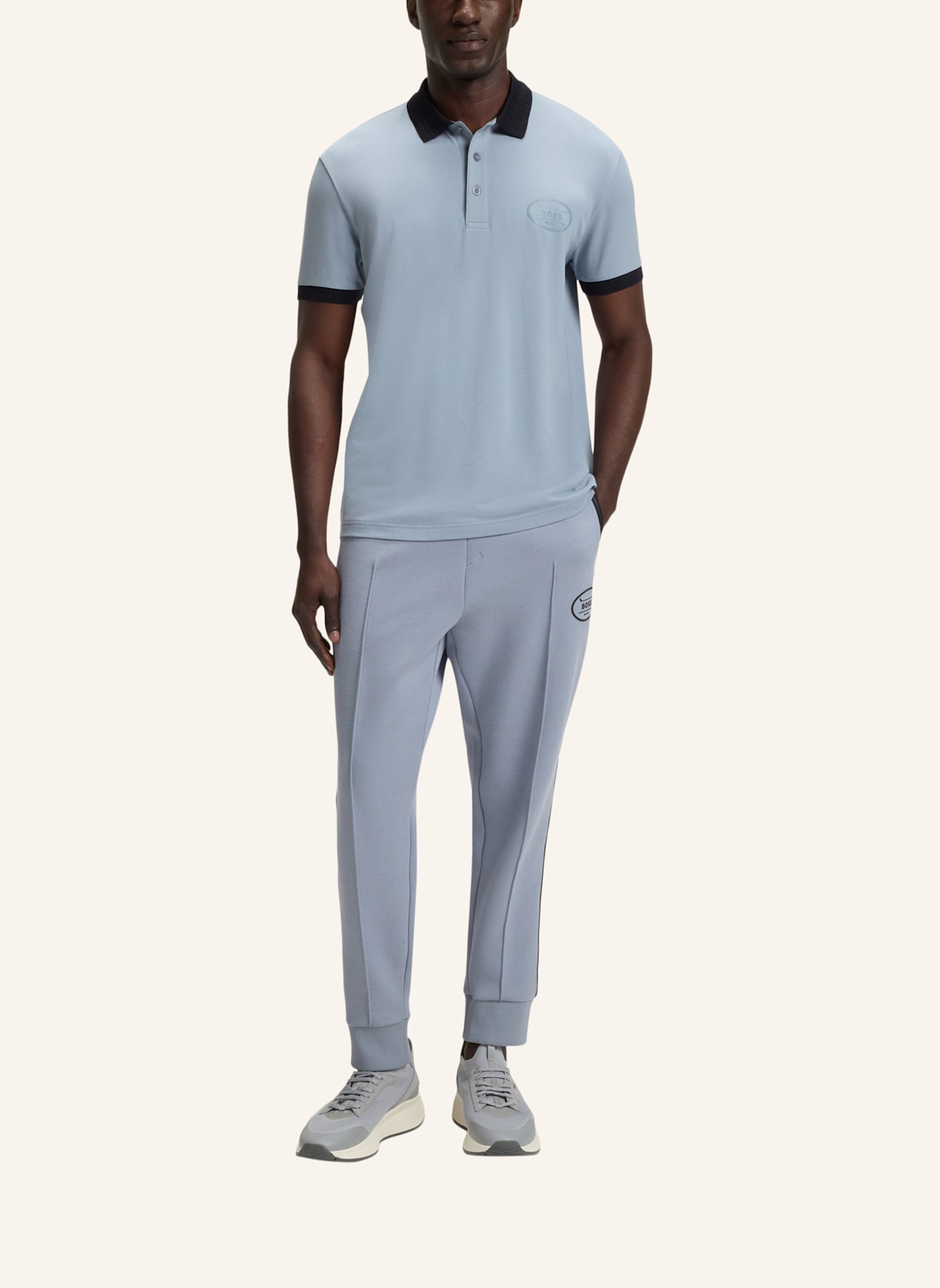 BOSS Sneaker TTNM EVO_SLON_KNRSD: GRAU