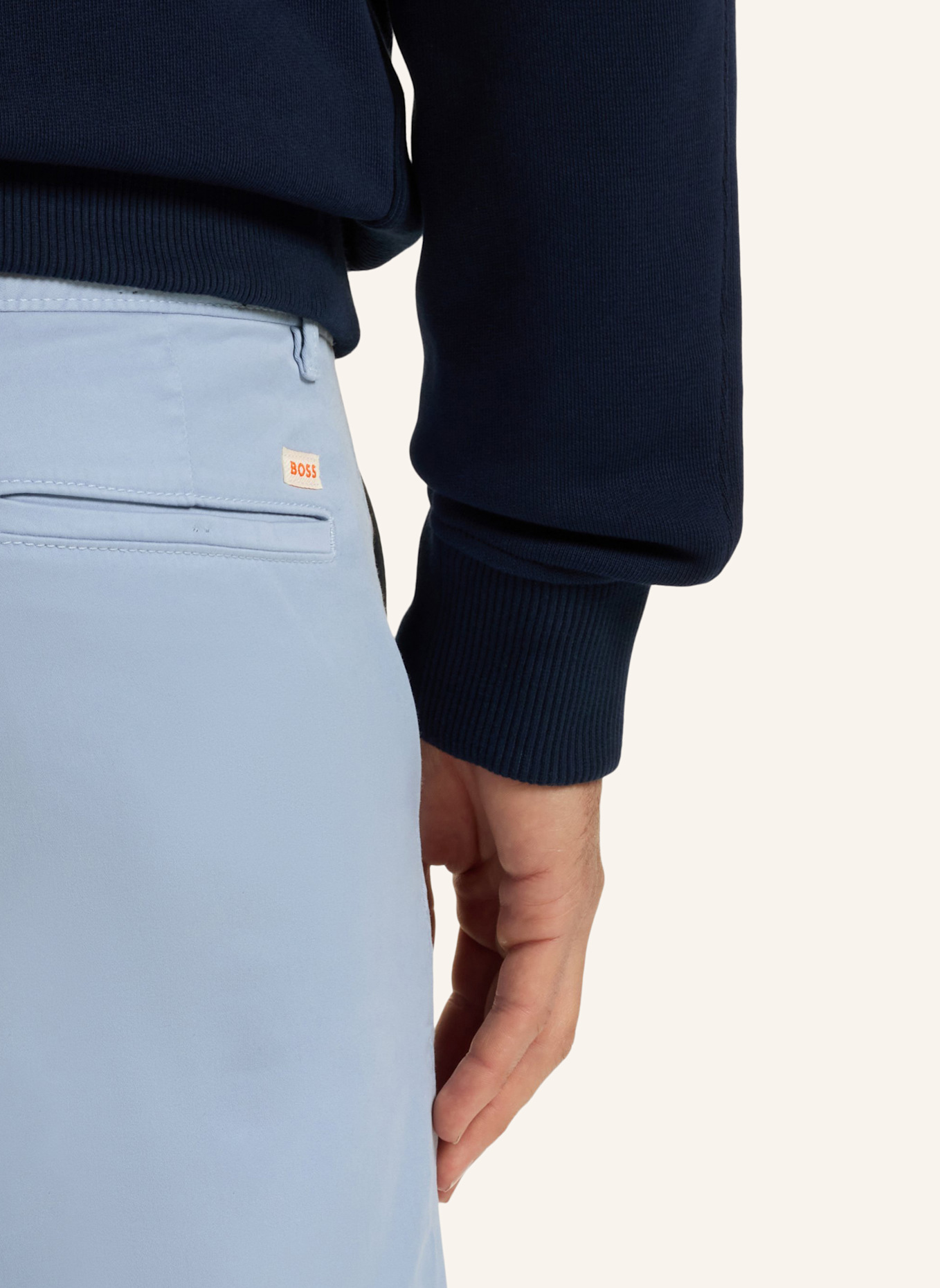 BOSS Chino CHINO Slim Fit: BLAU