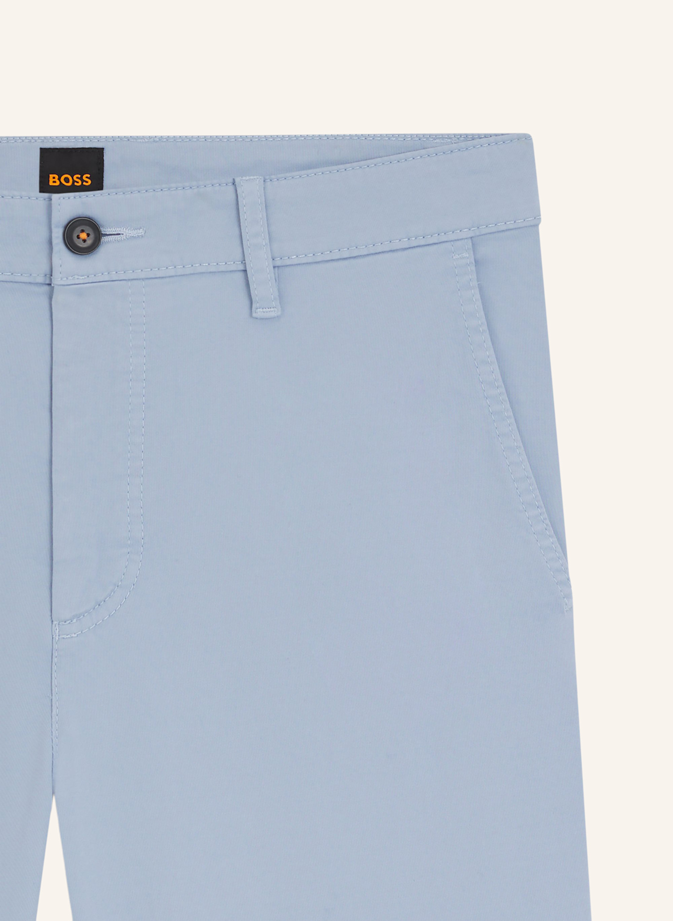 BOSS Chino Tapered Fit: BLAU