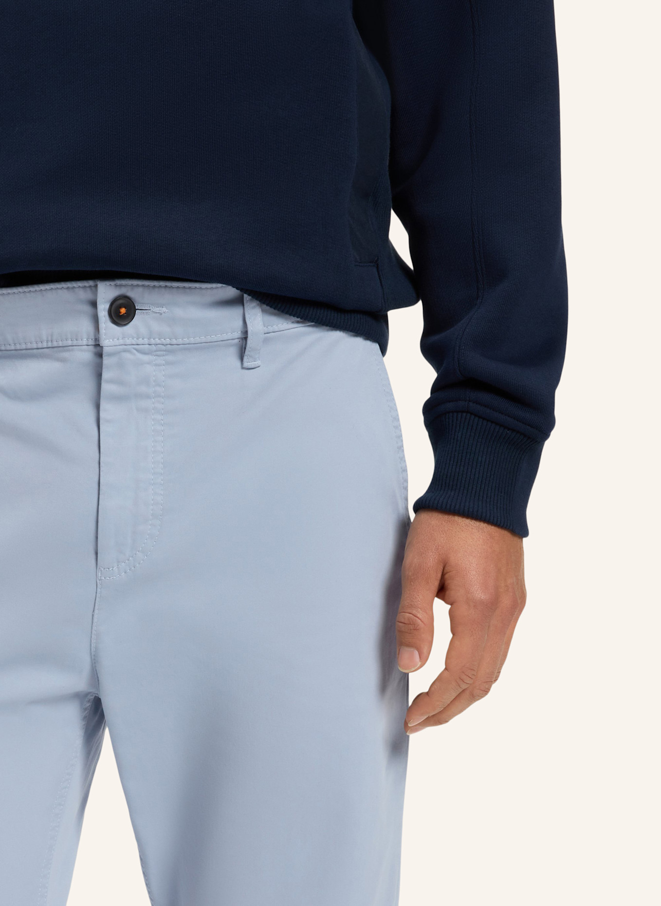 BOSS Chino Tapered Fit: BLAU