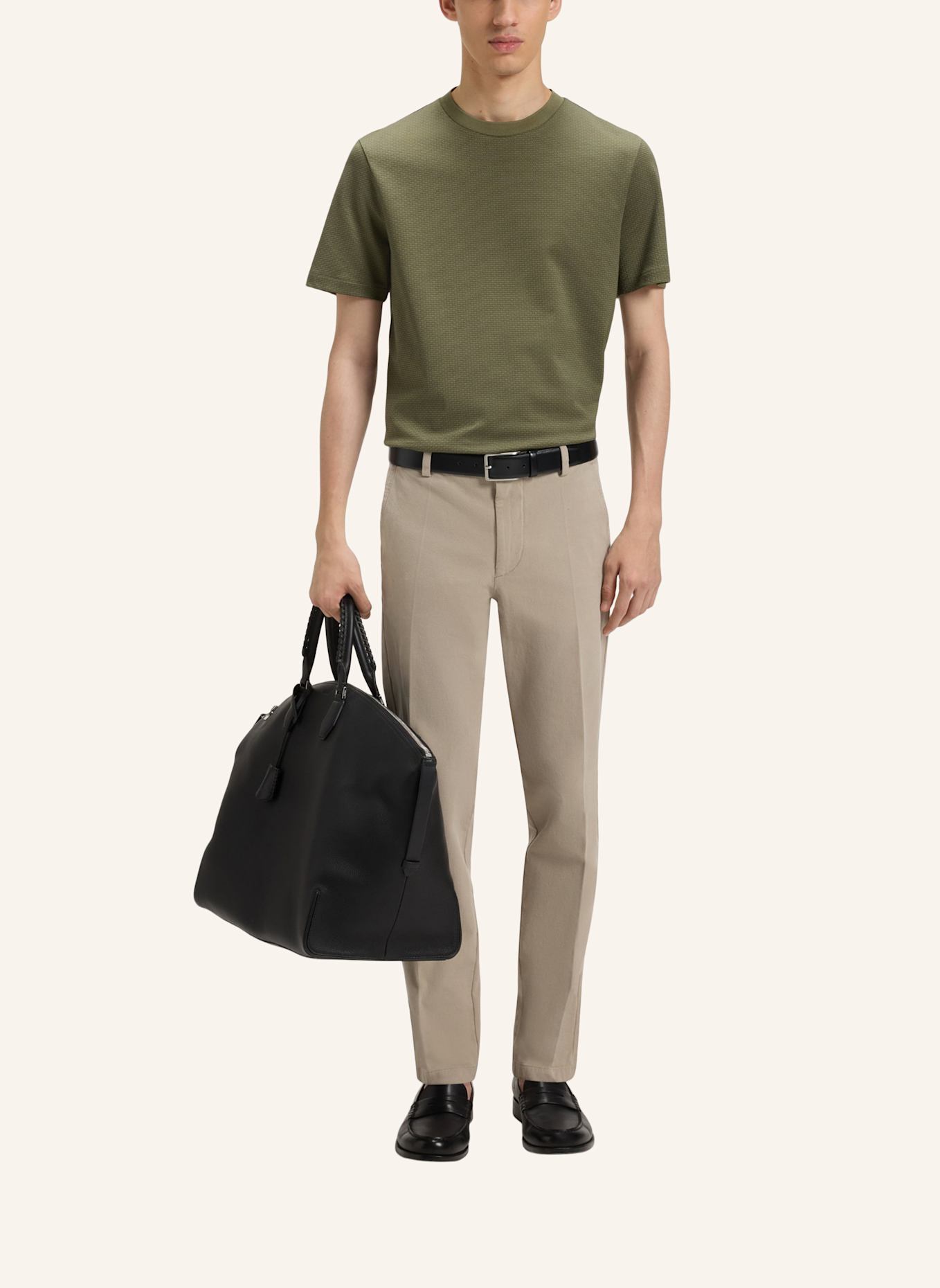 BOSS Casual Hose H-KAITON1 Slim Fit: BEIGE