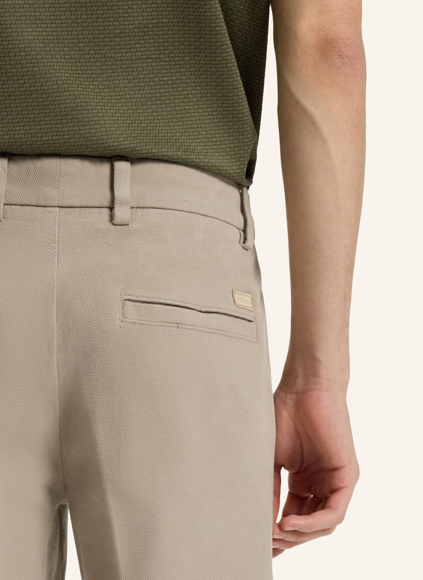 BOSS Casual Hose H-KAITON1 Slim Fit: BEIGE