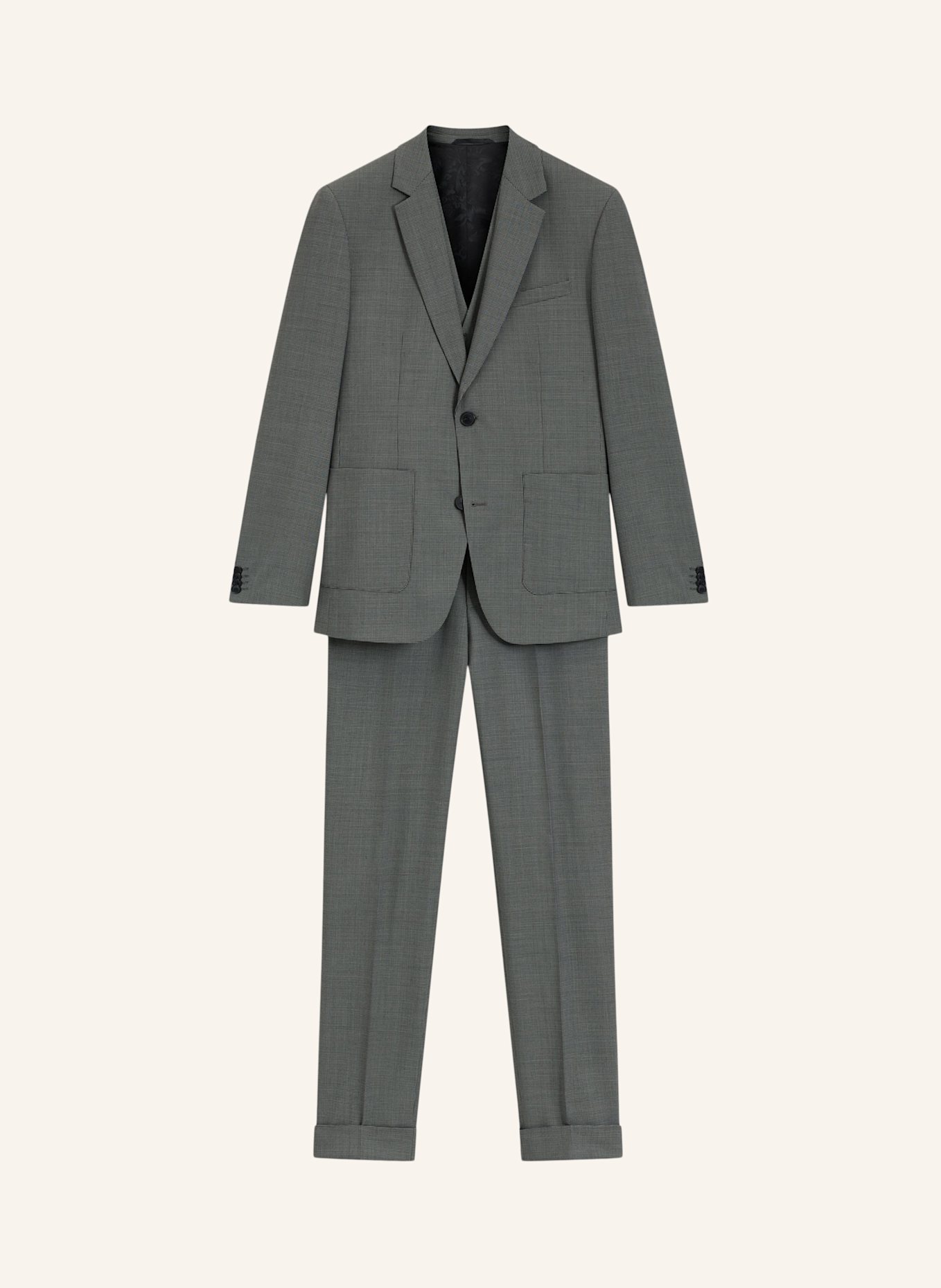 HUGO Business Anzug HENRY-GETLIN253V1X Slim Fit: GRÜN