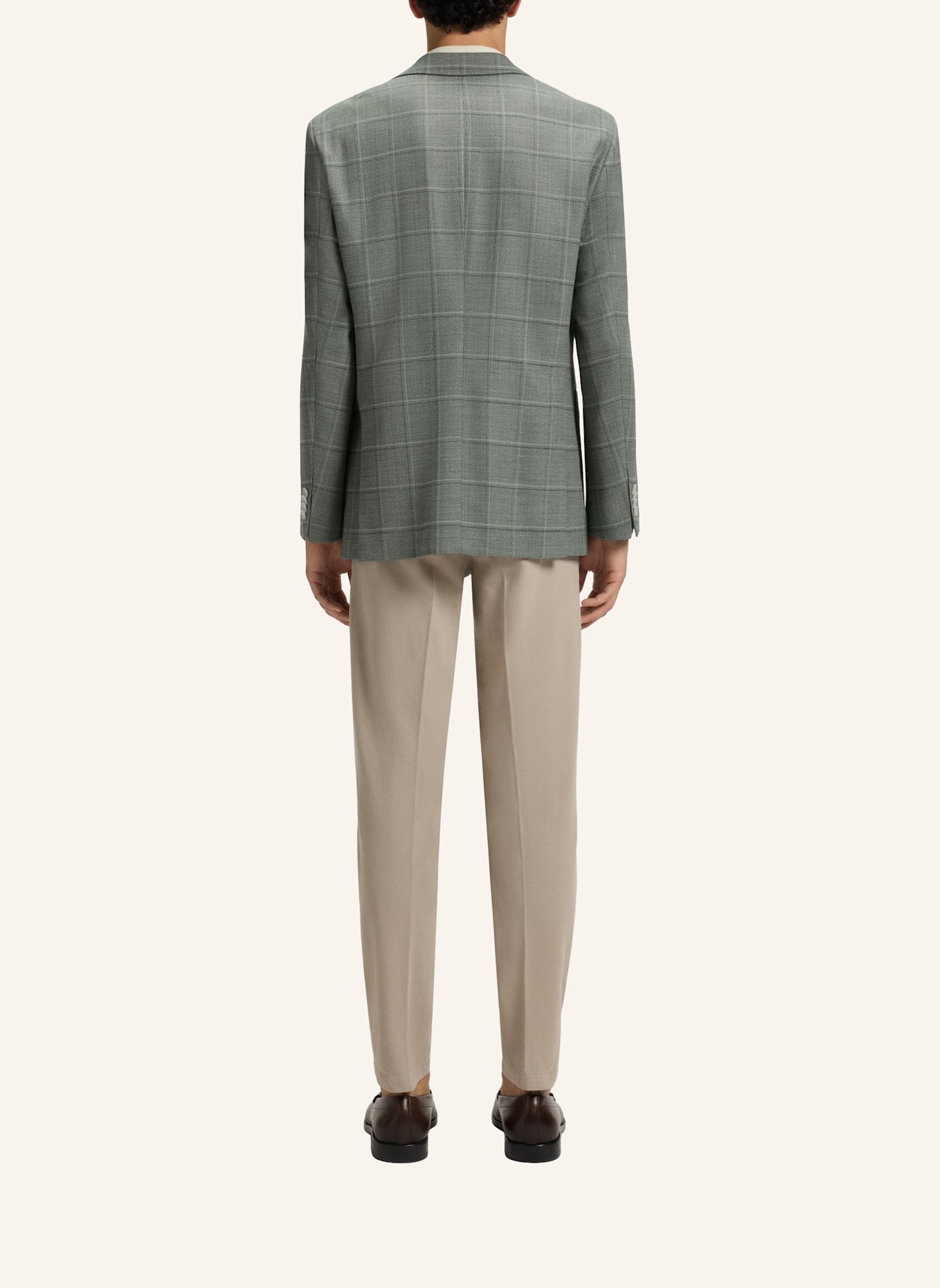 BOSS Blazer H-JANSON-FL-253 Regular Fit: GRÜN