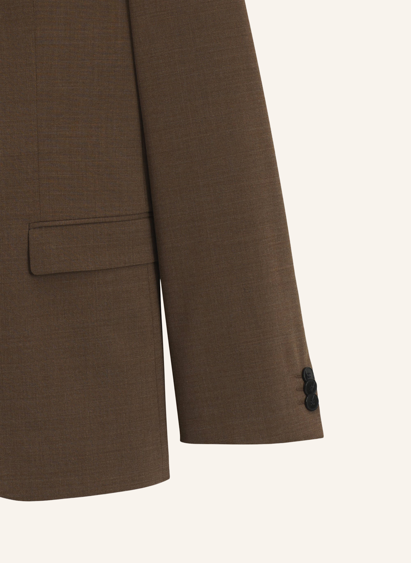 HUGO Business Anzug ARTI-HESTEN253X Extra-Slim Fit: BRAUN