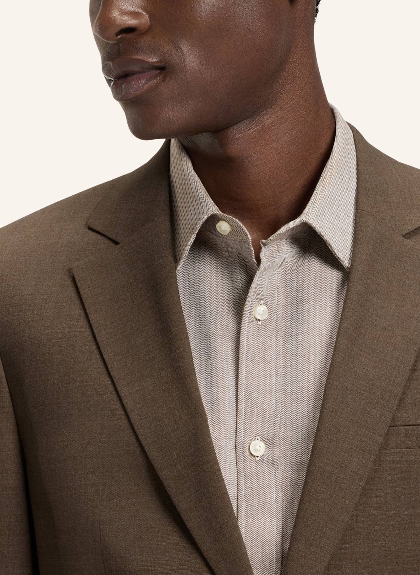 HUGO Business Anzug ARTI-HESTEN253X Extra-Slim Fit: BRAUN