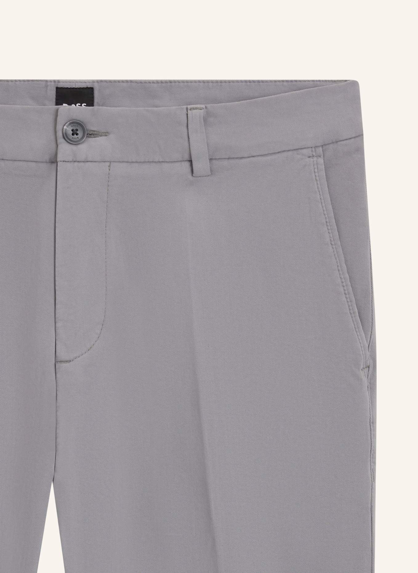 BOSS Casual Hose H-KANE1 Modern Fit: GRAU/ HELLGRAU