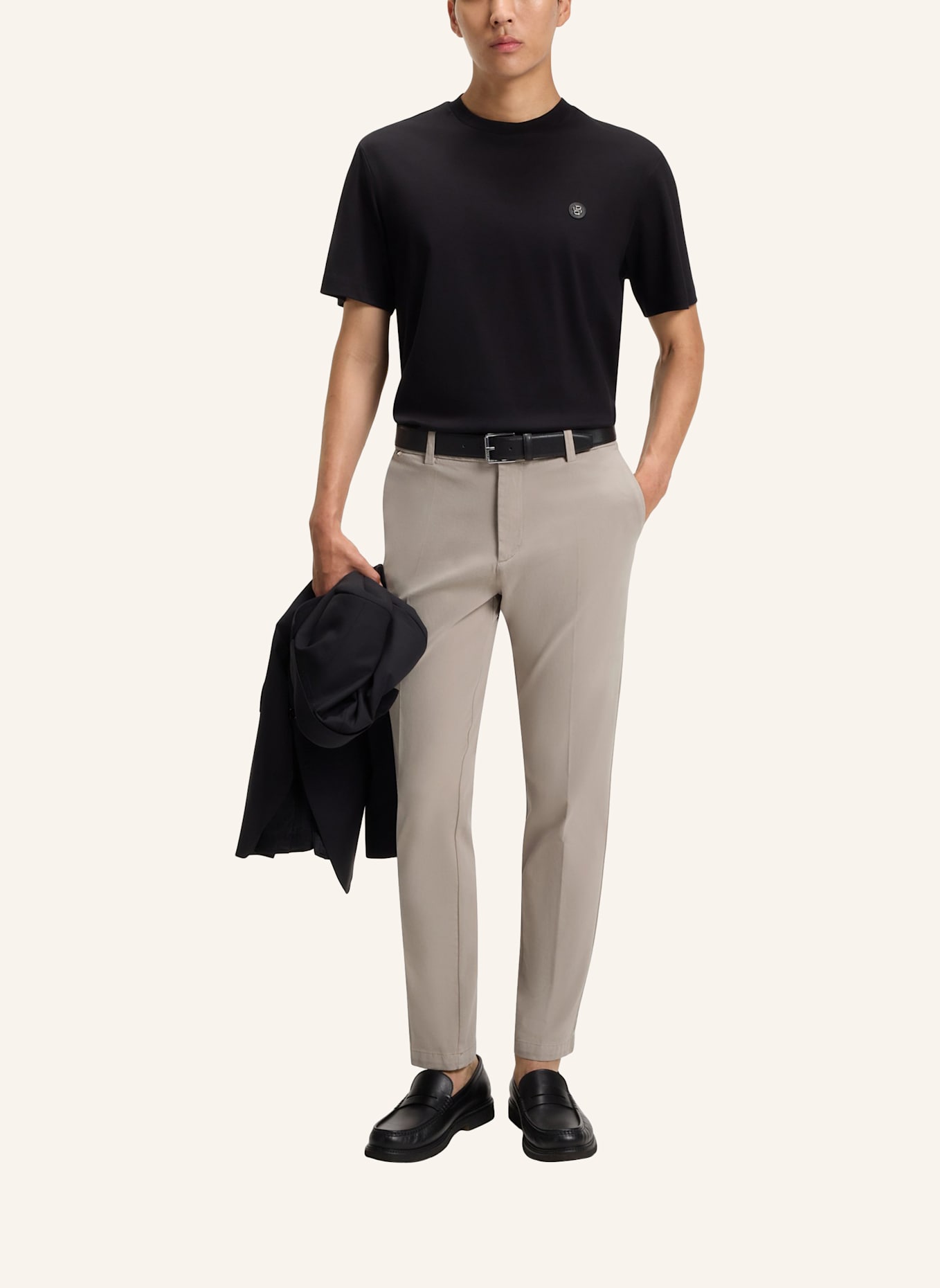 BOSS Casual Hose H-KANE1 Modern Fit: BEIGE