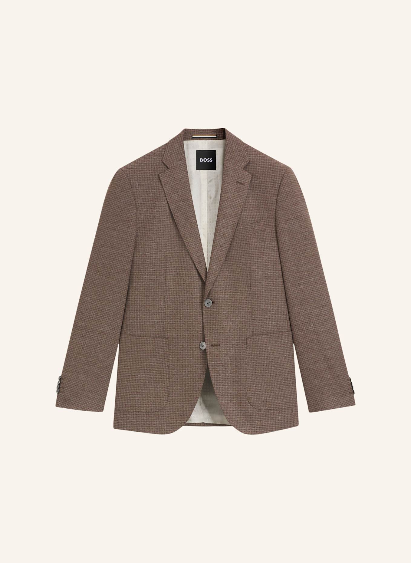 BOSS Blazer H-JANSON-FL-253 Regular Fit: BRAUN