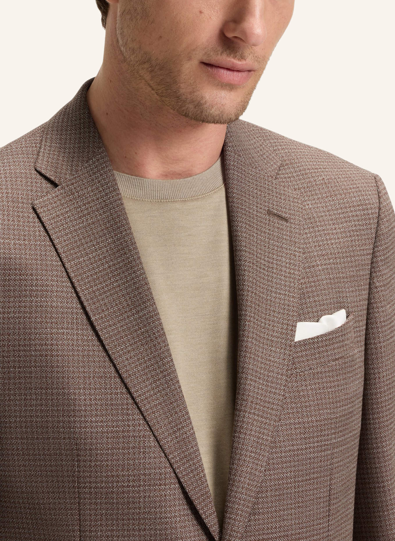 BOSS Blazer H-JANSON-FL-253 Regular Fit: BRAUN