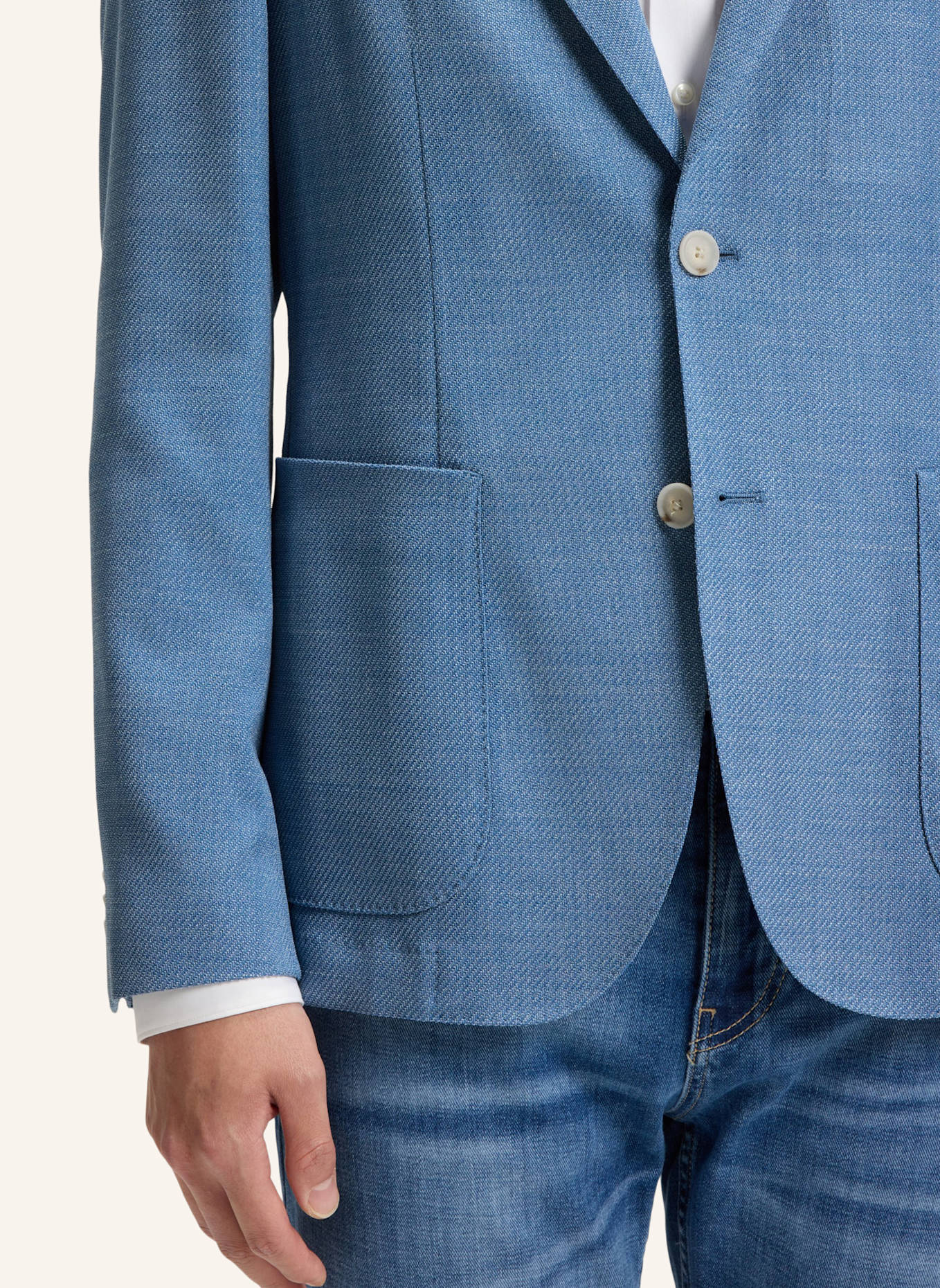 BOSS Blazer C-HANRY-252 Slim Fit: HELLBLAU