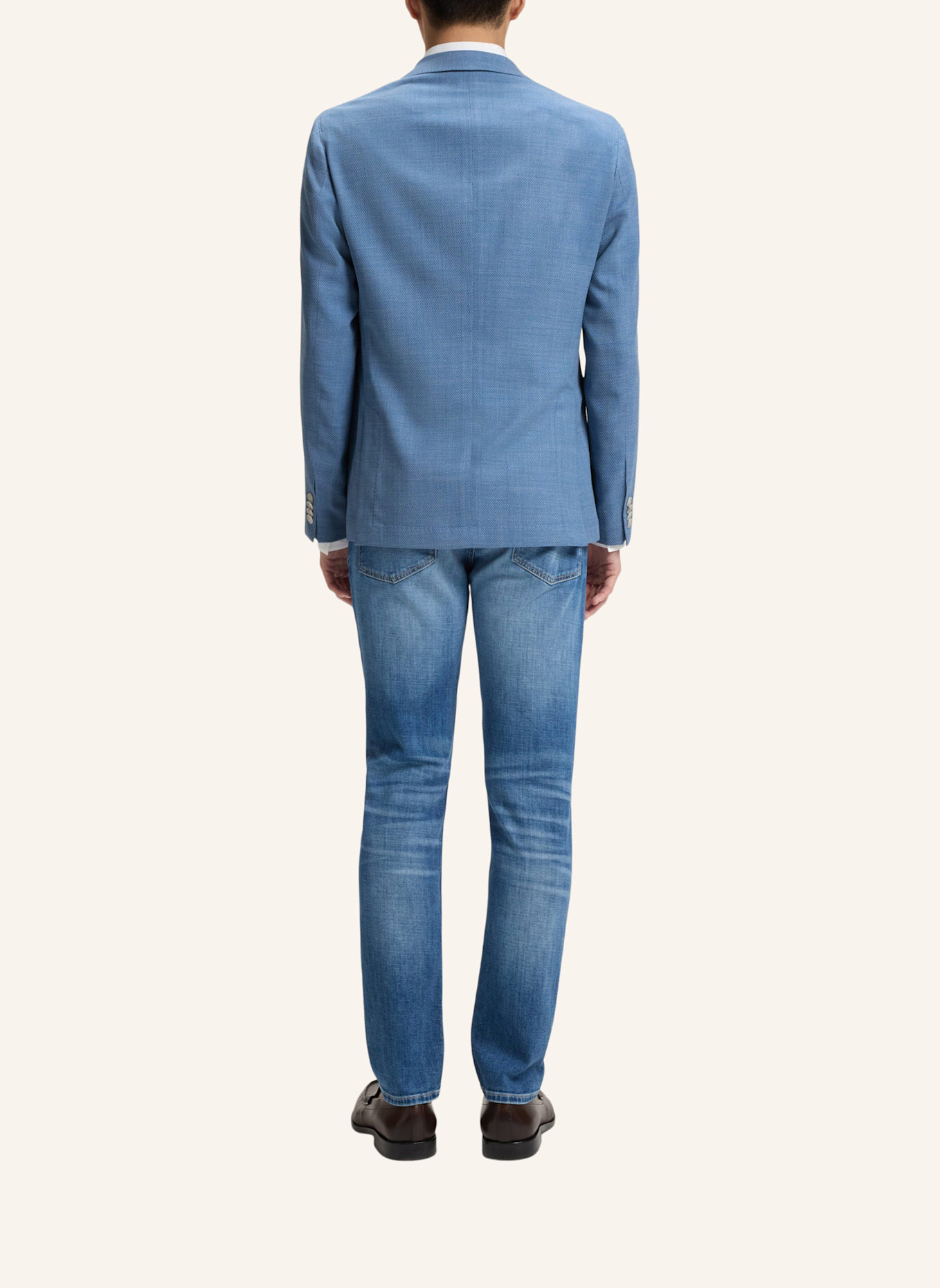 BOSS Blazer C-HANRY-252 Slim Fit: HELLBLAU