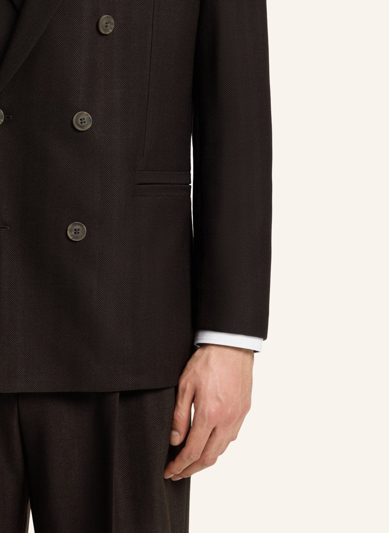 HUGO Blazer USMAR253F1X: BRAUN