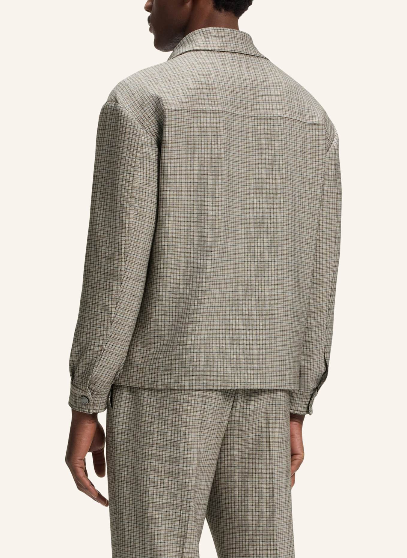 BOSS Blazer C-CRAIG-COACH-253 Relaxed Fit: BEIGE