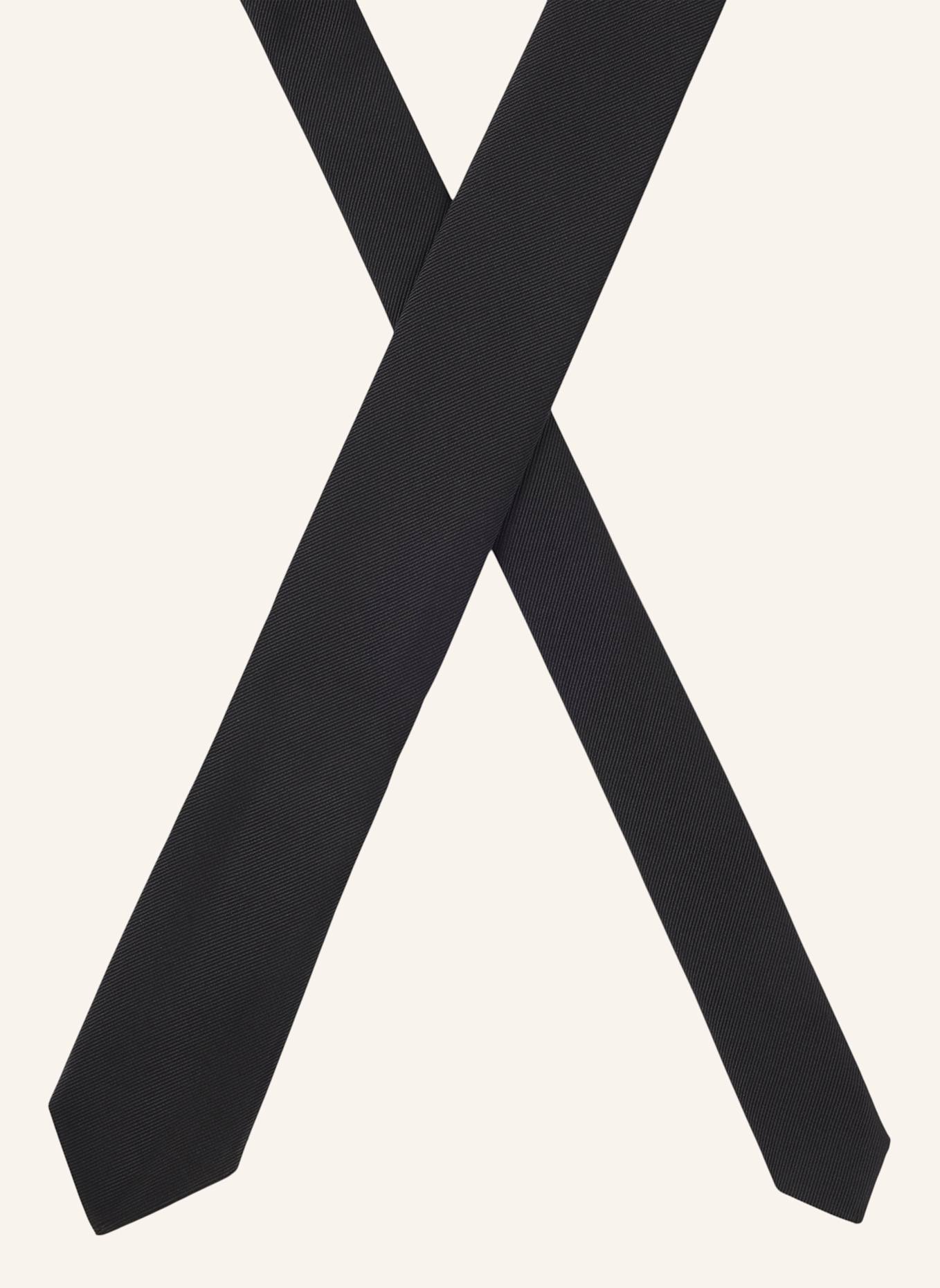 BOSS Krawatte H-TIE 6 CM: SCHWARZ