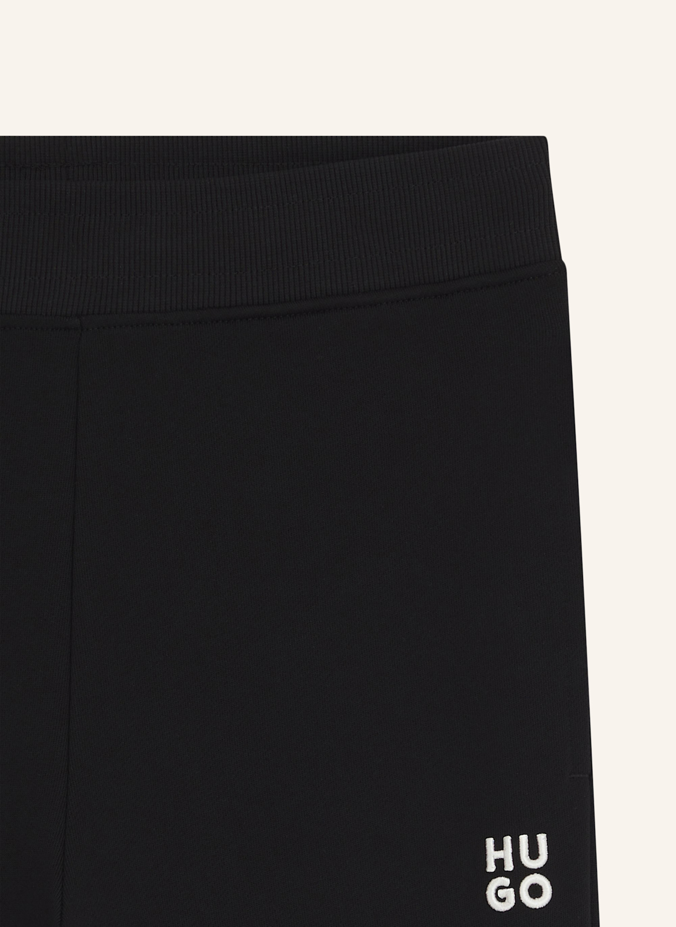 HUGO Casual Hose NELFINIA Regular Fit: SCHWARZ