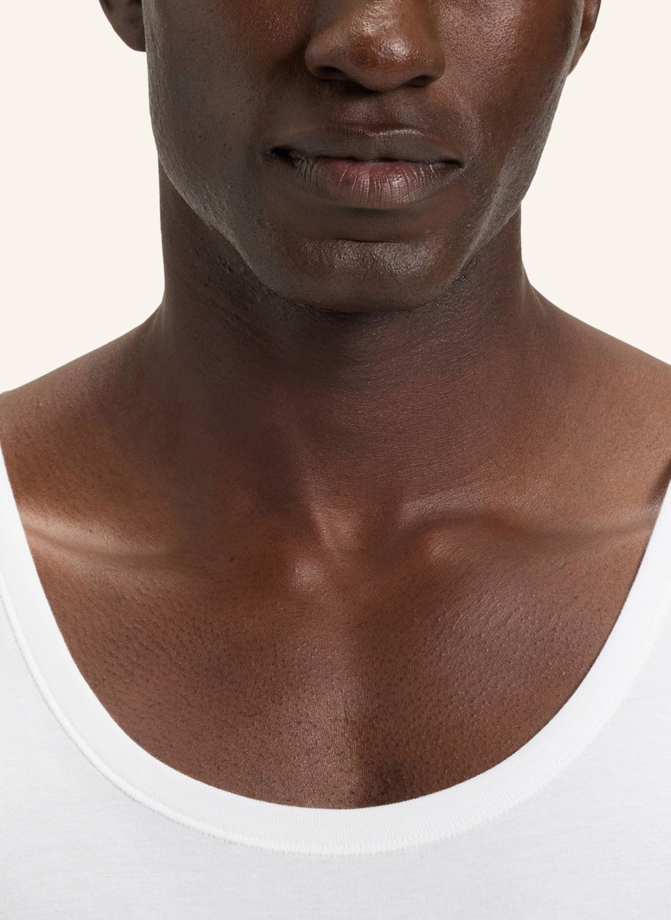 BOSS 3er-Pack Unterhemden: WEISS