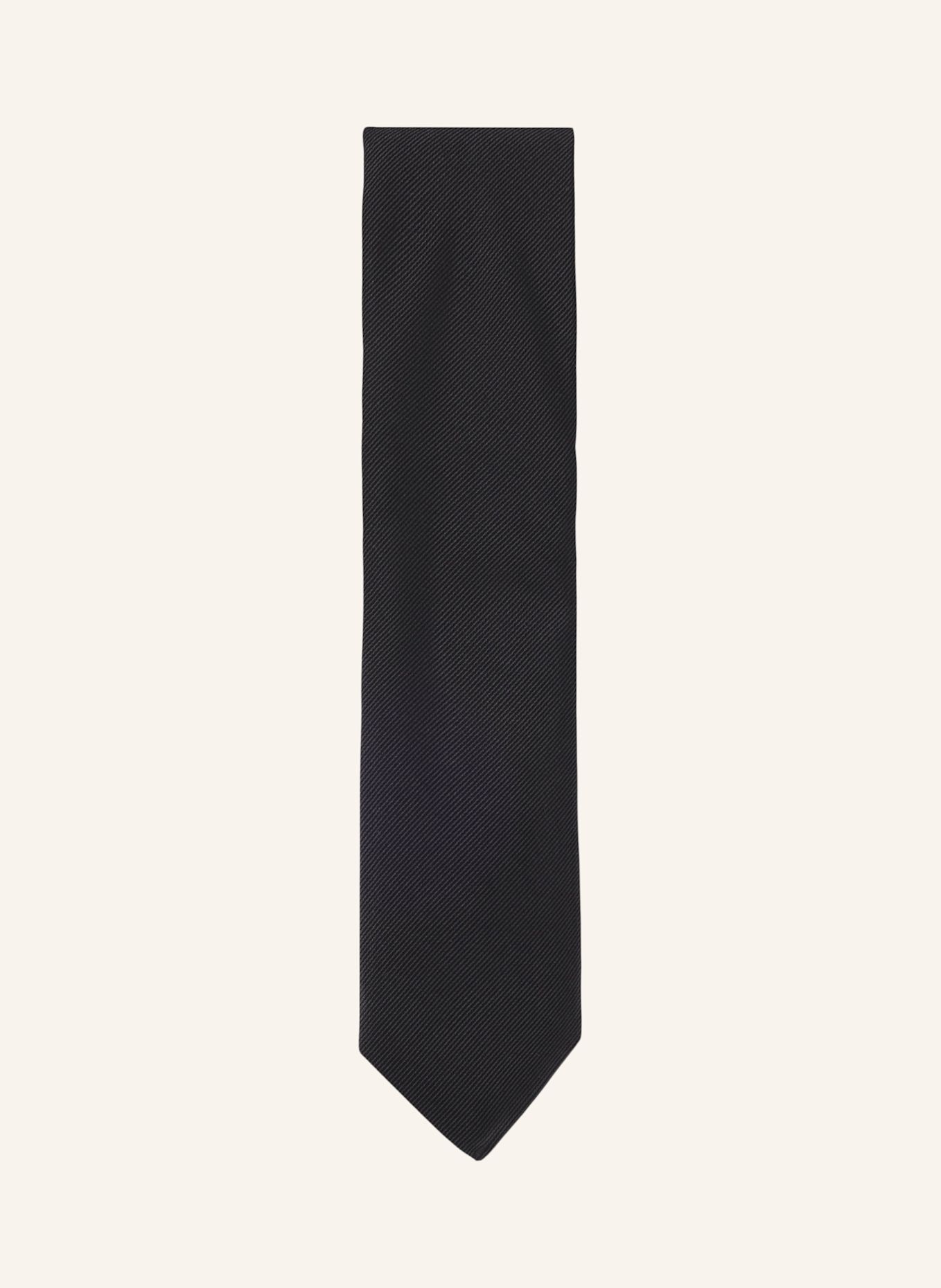 BOSS Krawatte H-TIE 6 CM: SCHWARZ