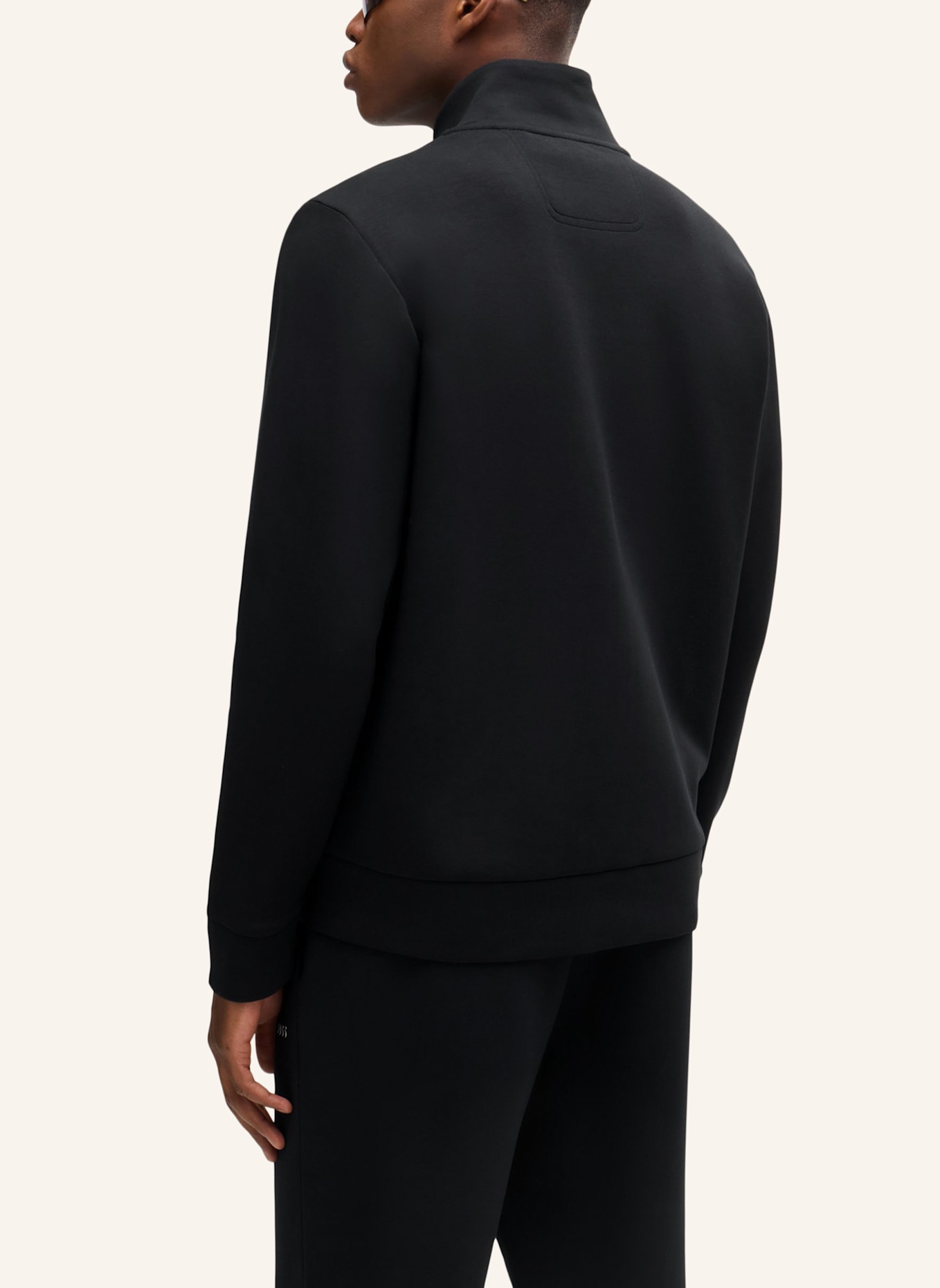 BOSS Sweatshirt SKAZ Regular Fit: SCHWARZ