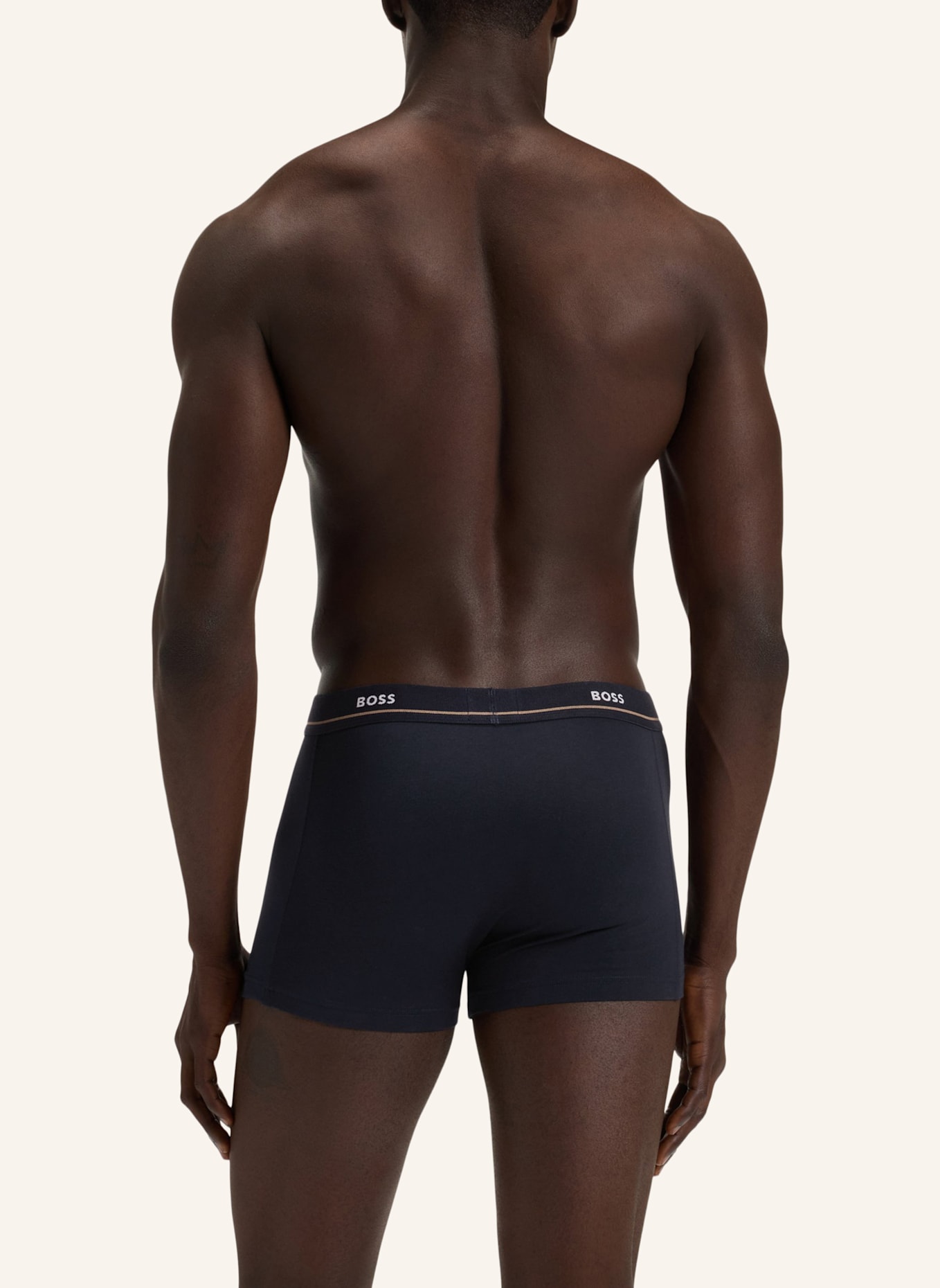 BOSS Boxershort TRUNK 5P ESSENTIAL: DUNKELBLAU