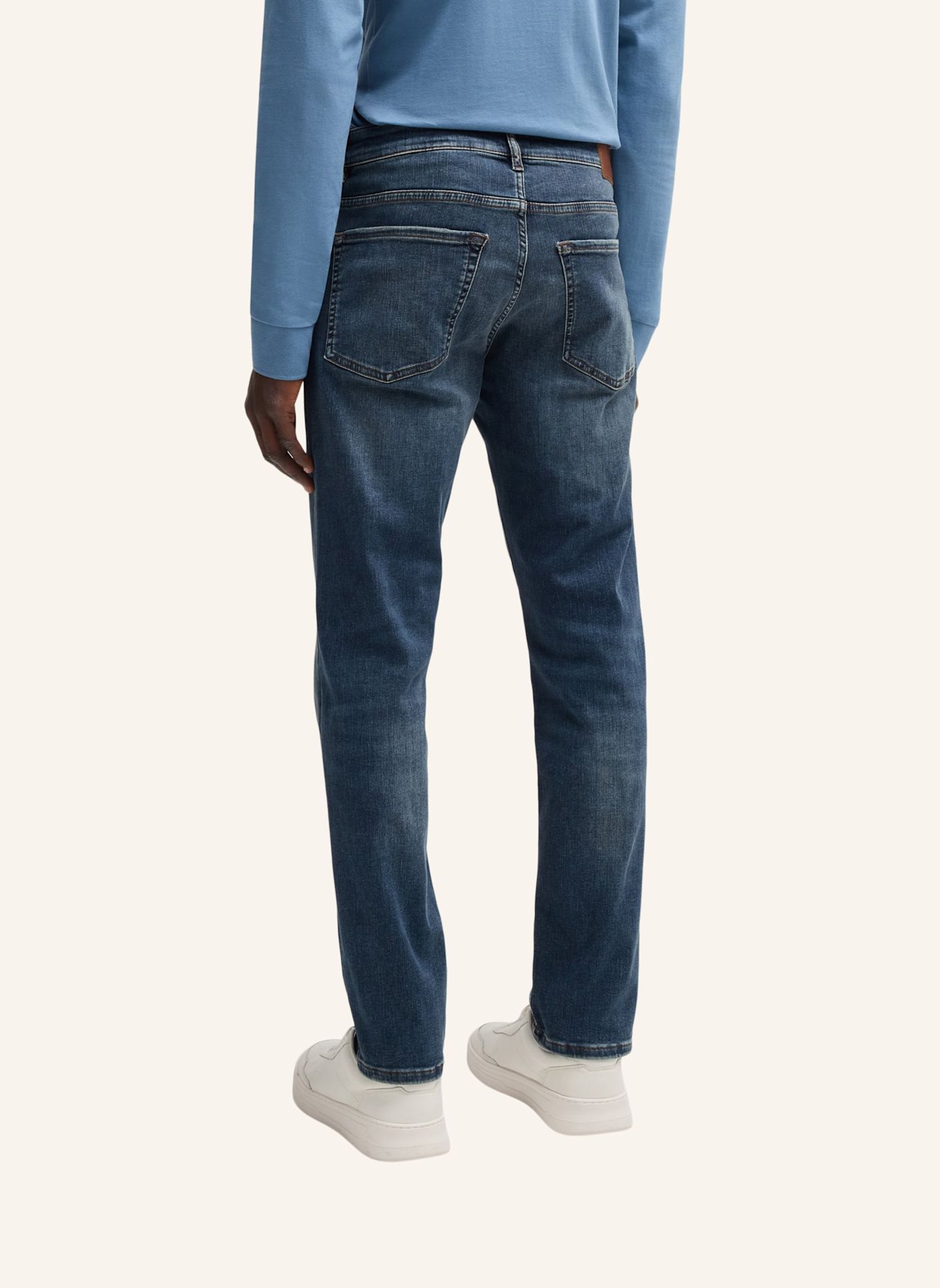 BOSS Jeans RE.MAINE Regular Fit: DUNKELBLAU