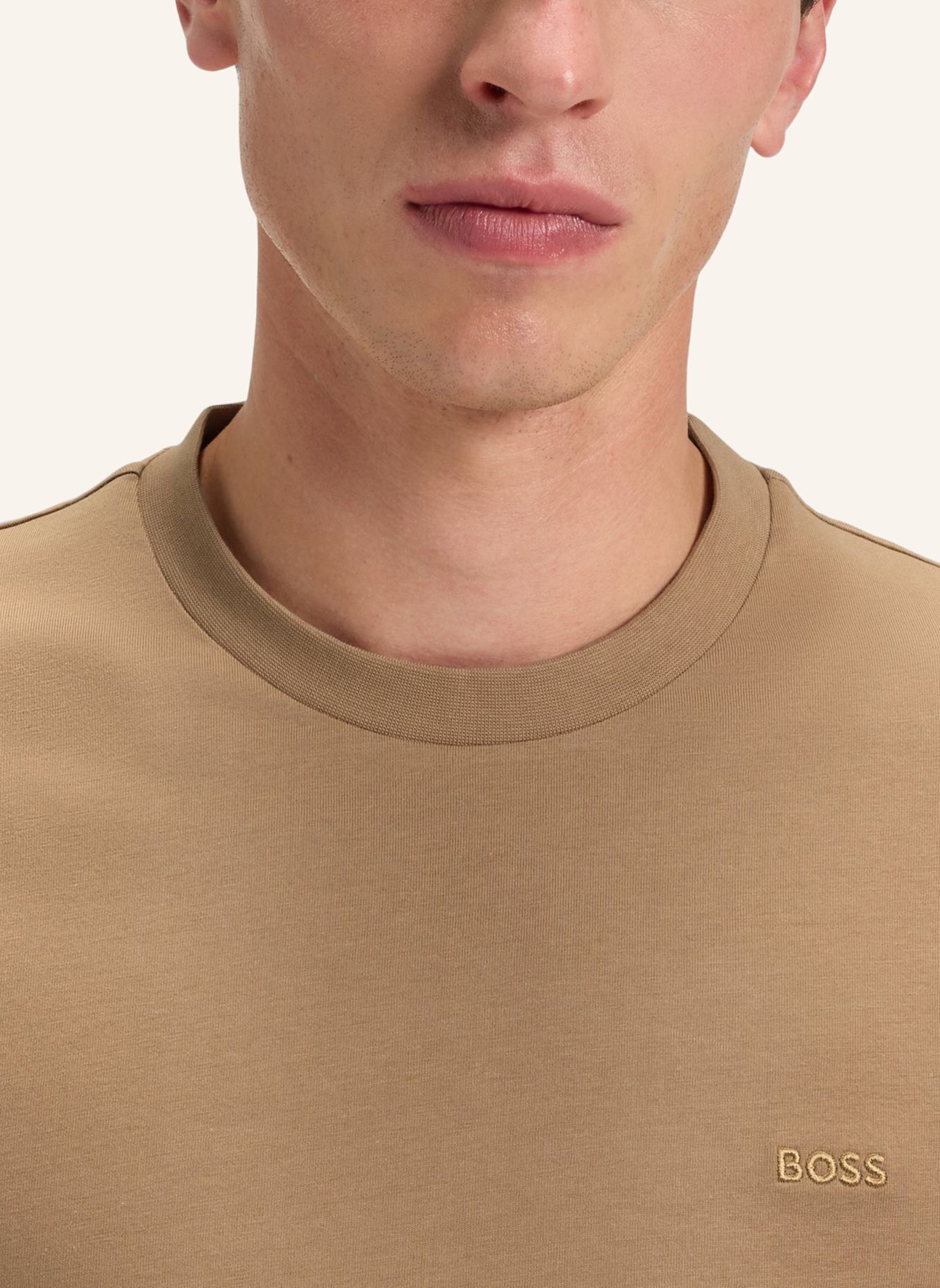 BOSS T-Shirt THOMPSON 250_IN Regular Fit: BEIGE