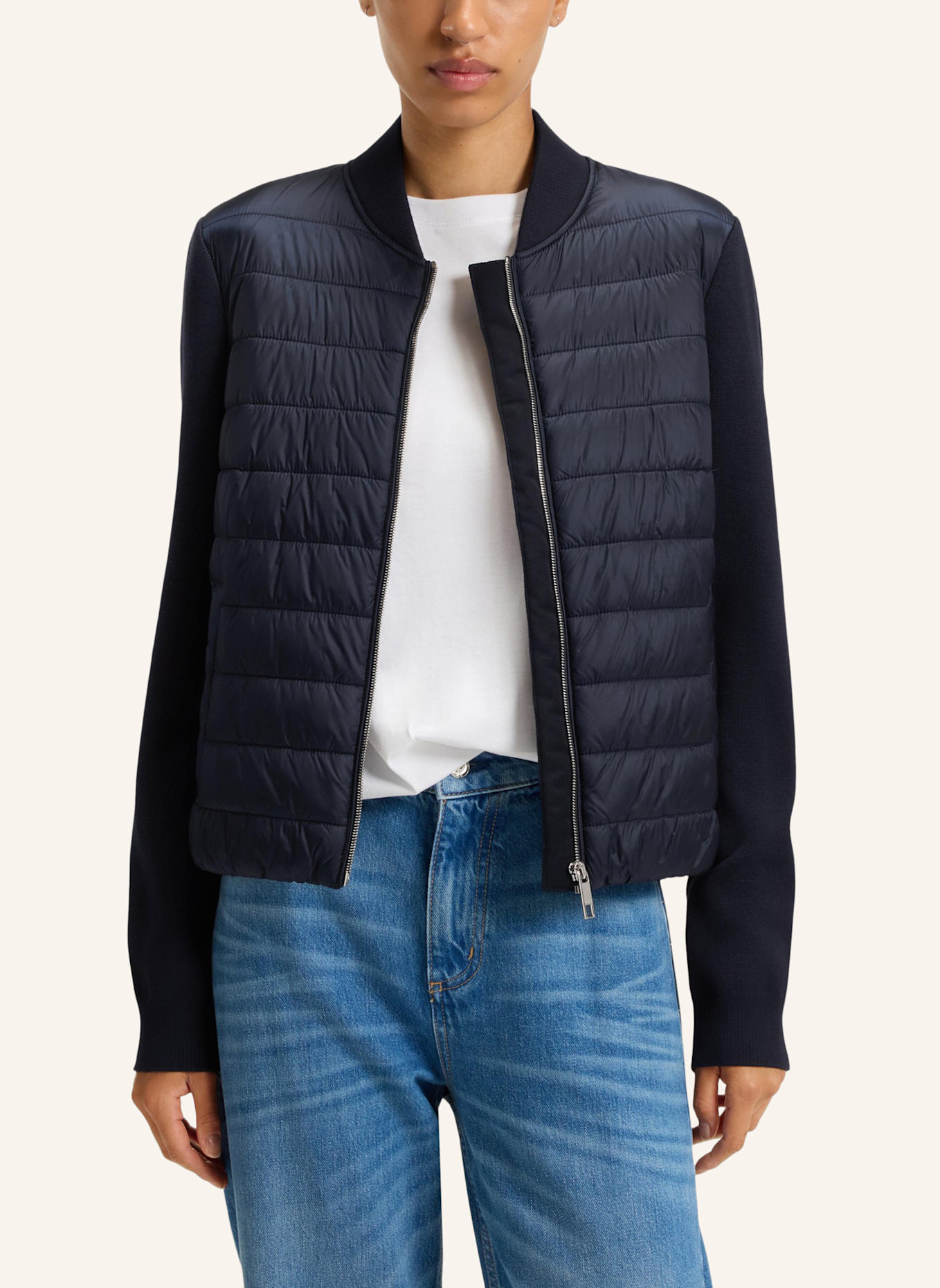 BOSS Casual Jacke PIDINA Regular Fit: DUNKELBLAU