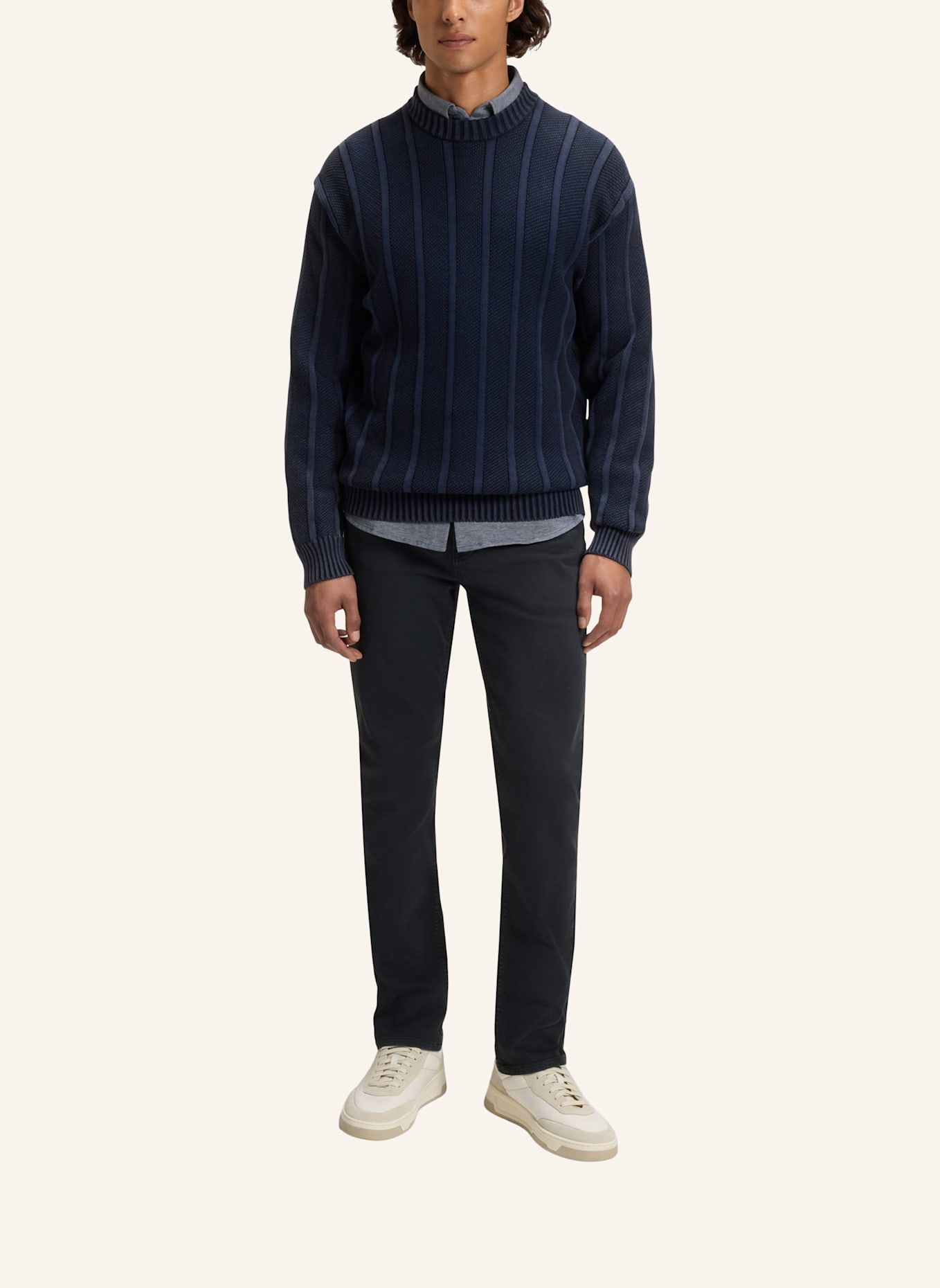 BOSS Jeans DELAWARE BO Slim Fit: DUNKELBLAU