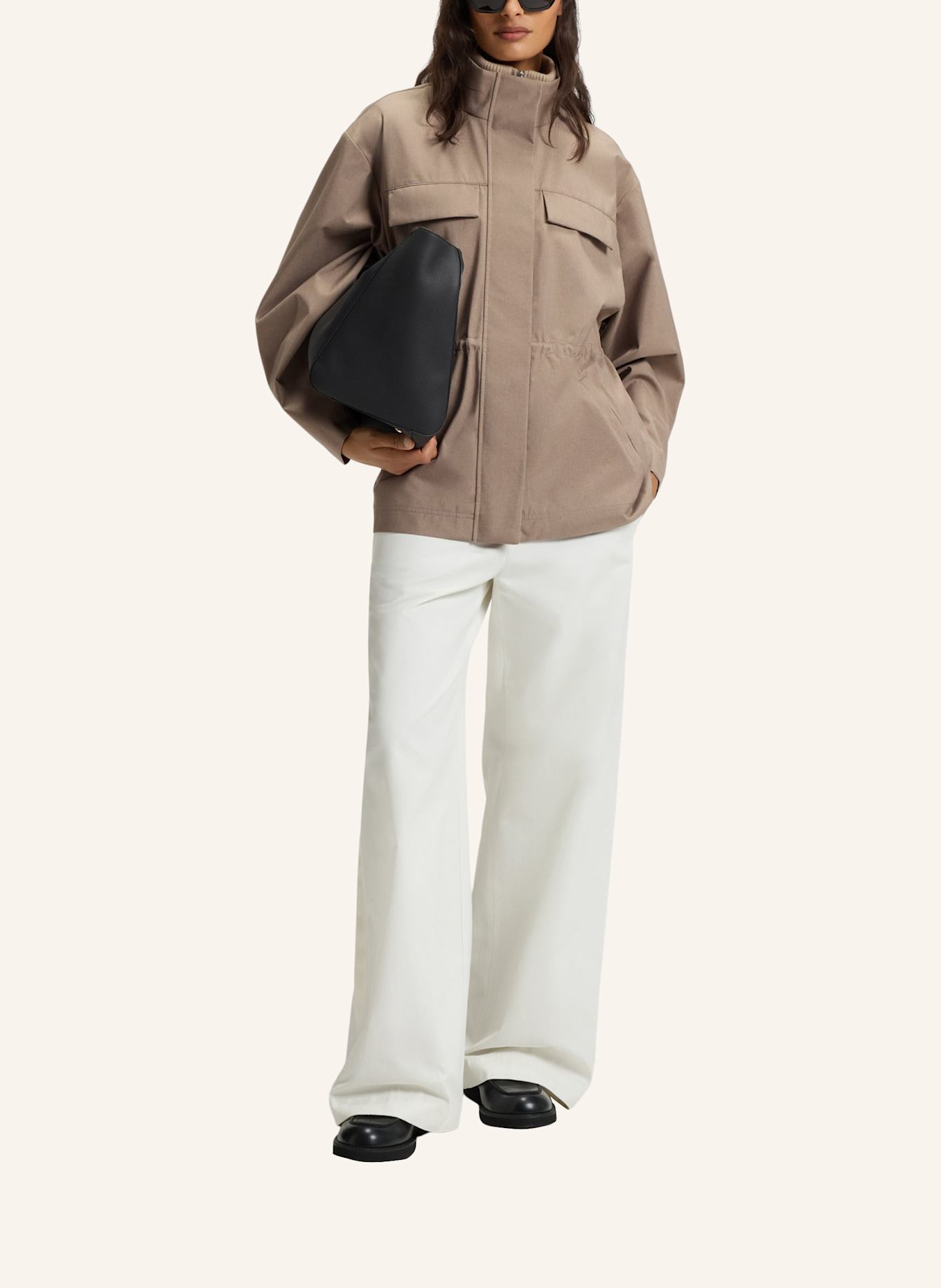 BOSS Casual Jacke PAROUX Regular Fit: BRAUN