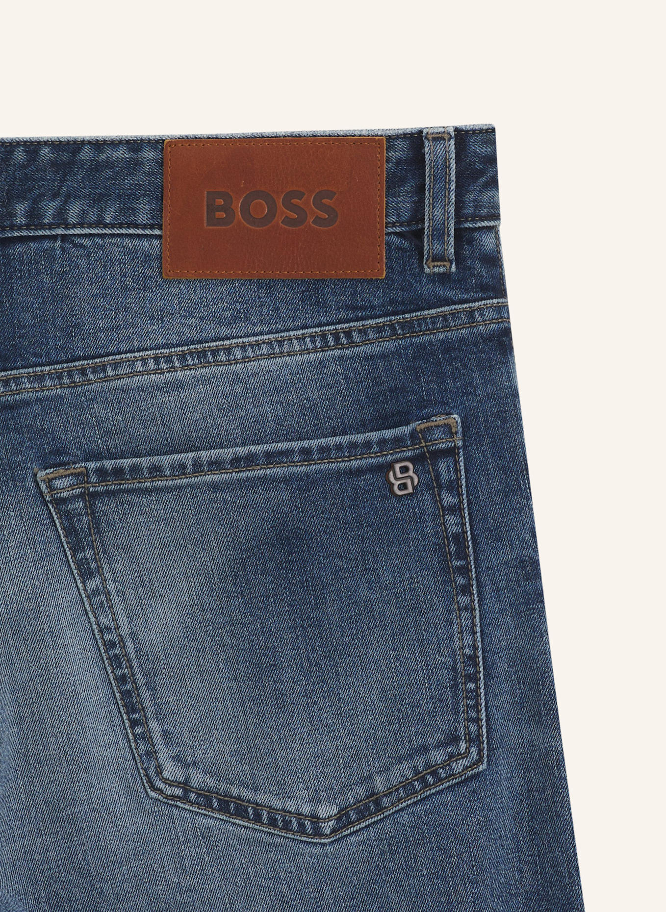 BOSS Jeans RE.MAINE SELVEDGE BO Regular Fit: BLAU