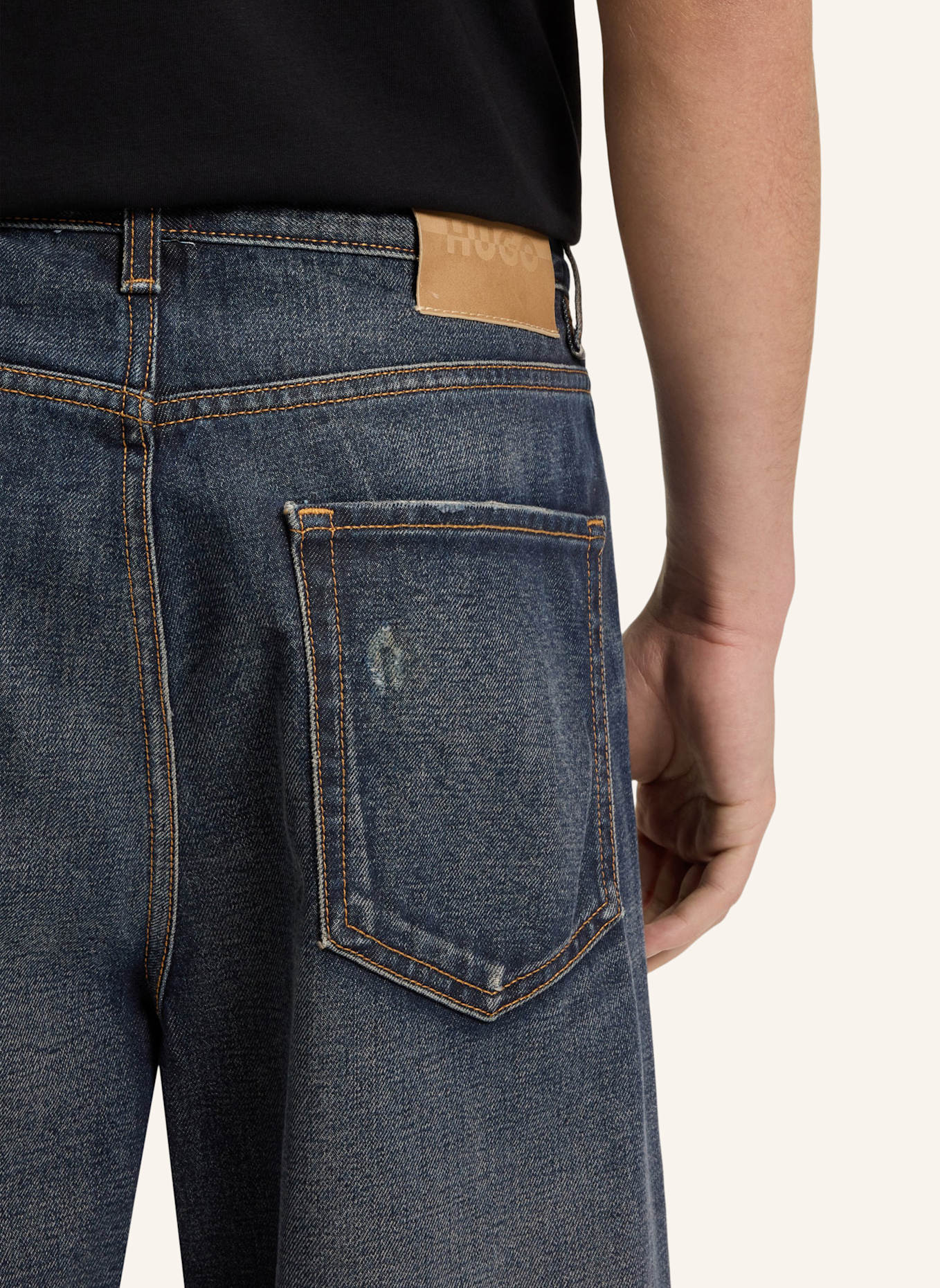 HUGO Jeans HUGO 838 Tapered Fit: BLAU