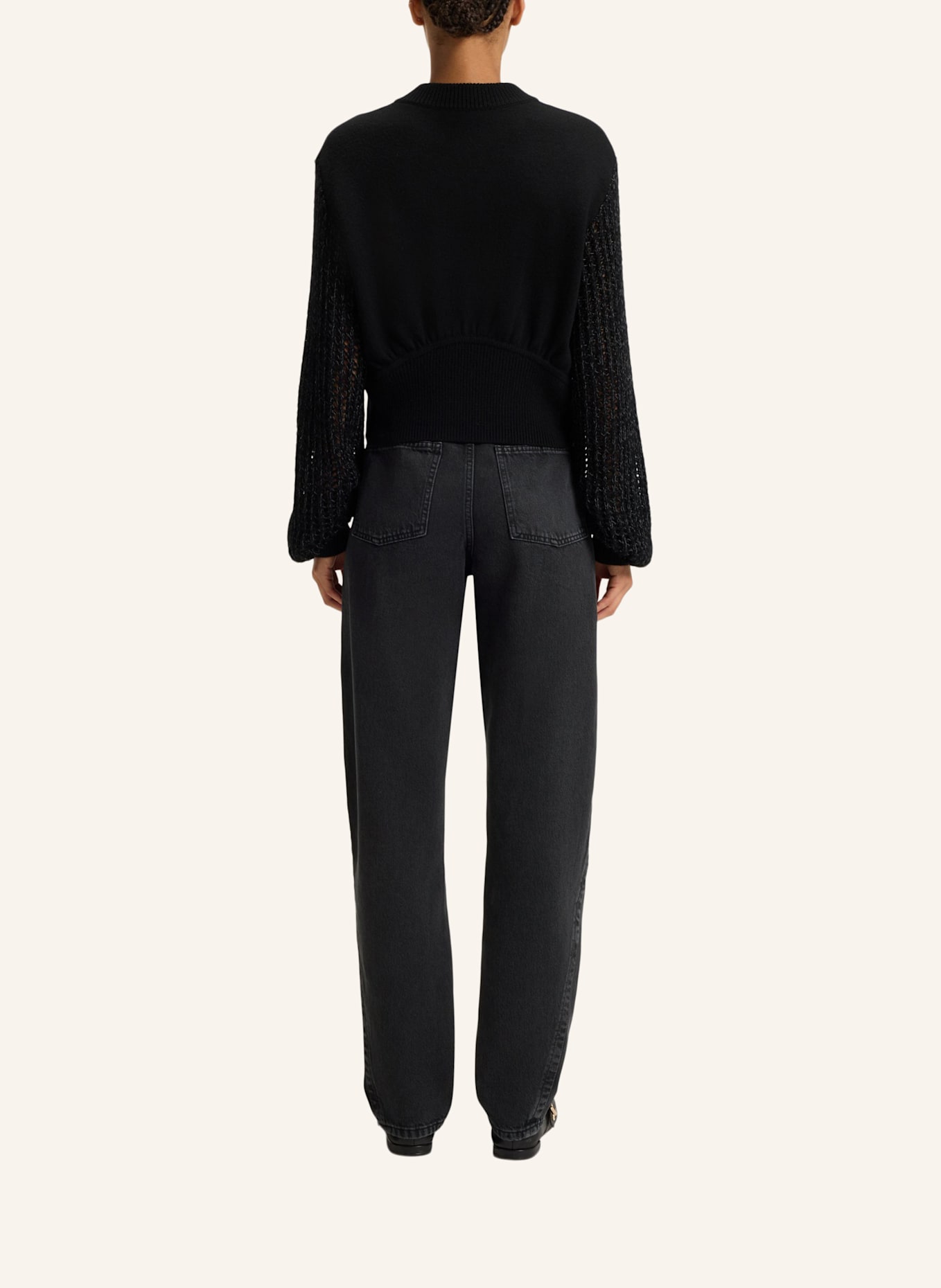 BOSS Jeans DAELYA 2.0 Relaxed Fit: DUNKELGRAU