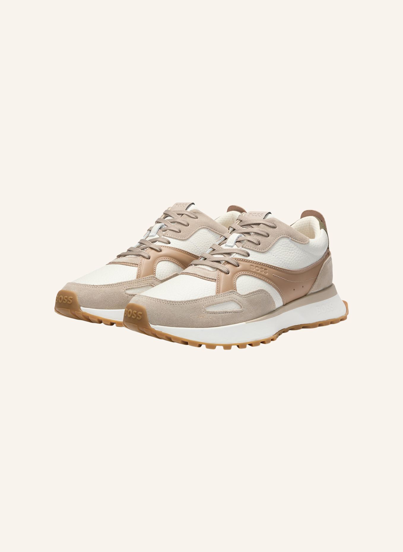 BOSS Sneaker JONAH_RUNN_SDLTB: BEIGE